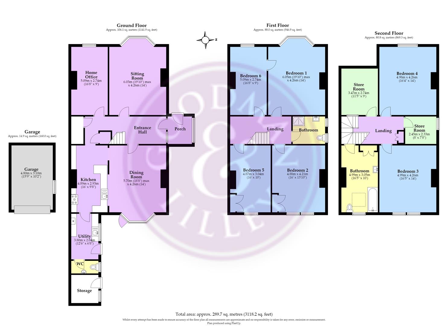 53, Westbury Road, Henleaze floorplan