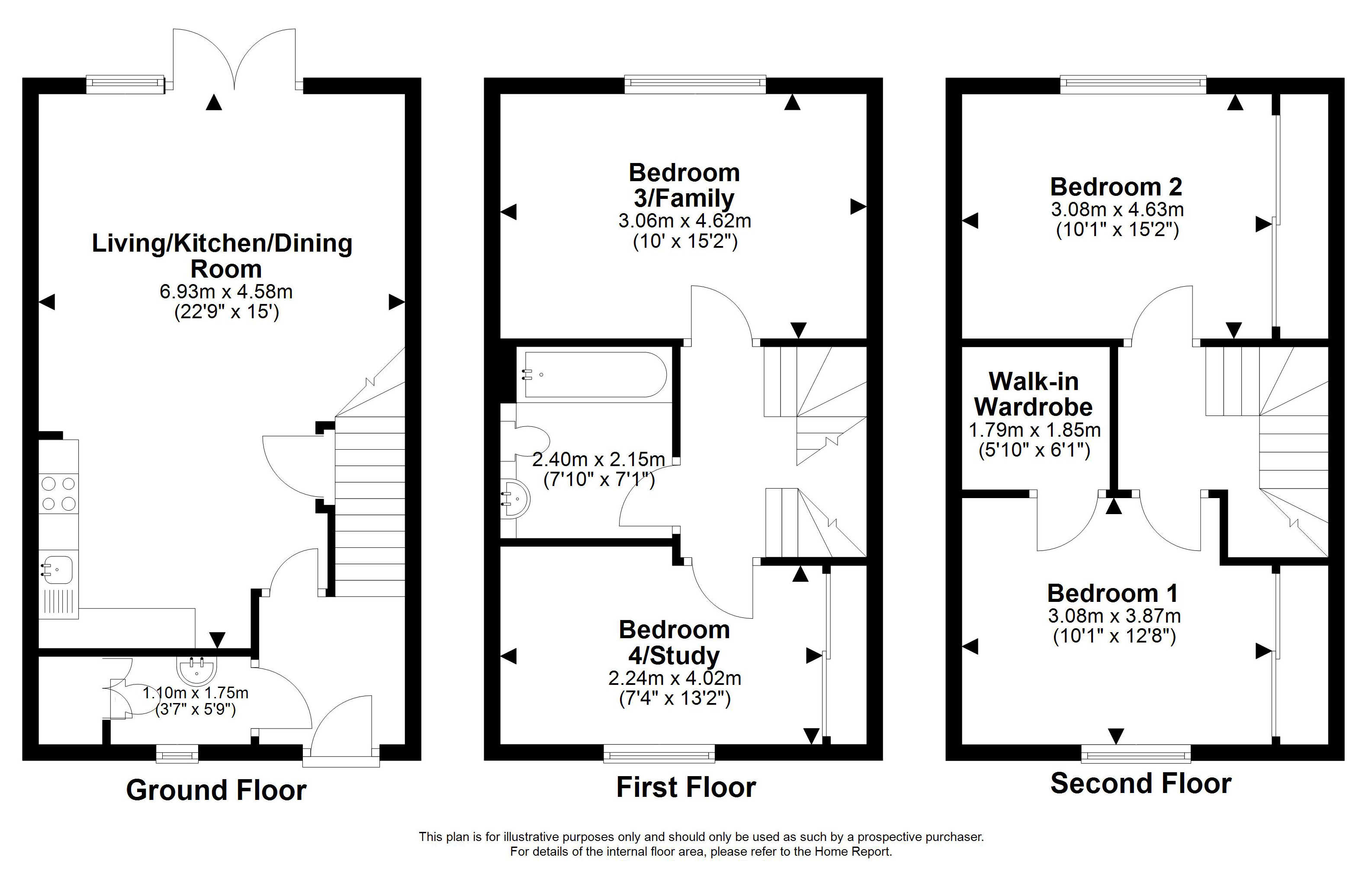 Plot 22 The Edis, Millerhill, Old Dalkeith Road, Millerhill floorplan