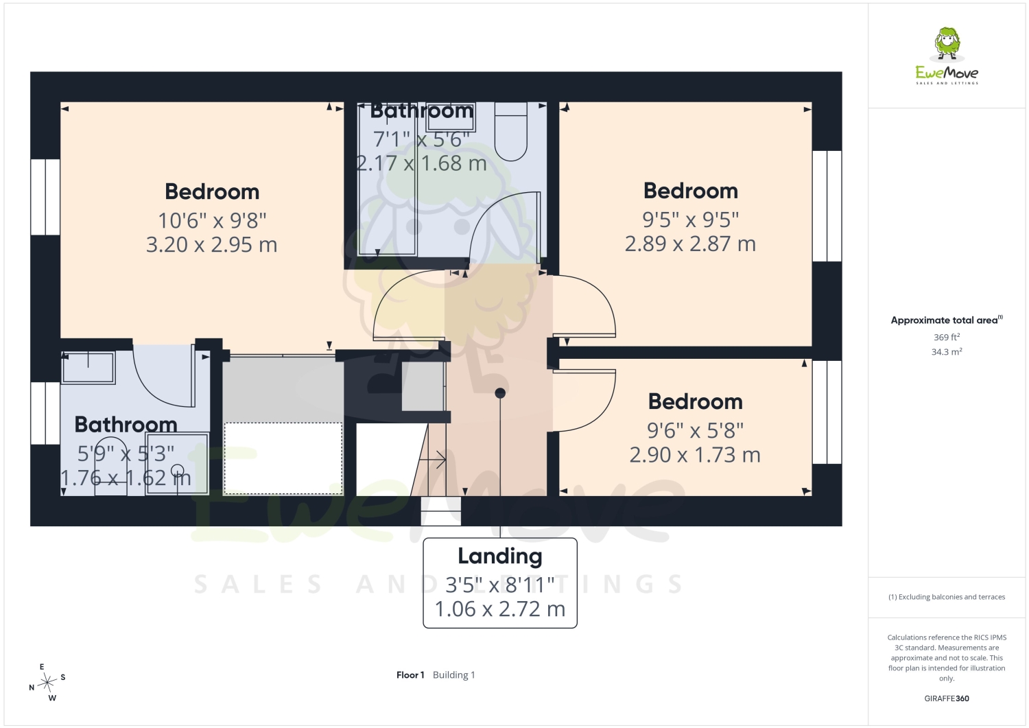 13, Appian Way, Basingstoke floorplan