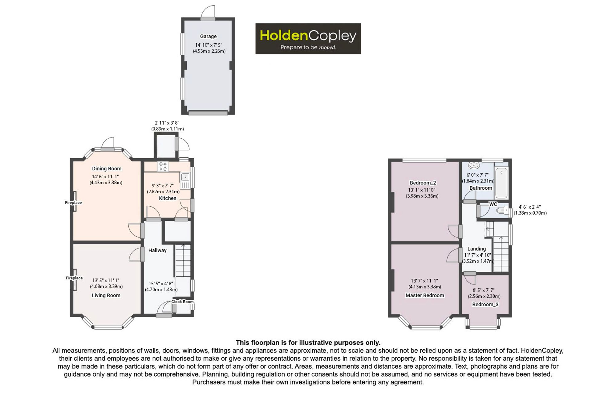 12 Valmont Road, Nottingham floorplan