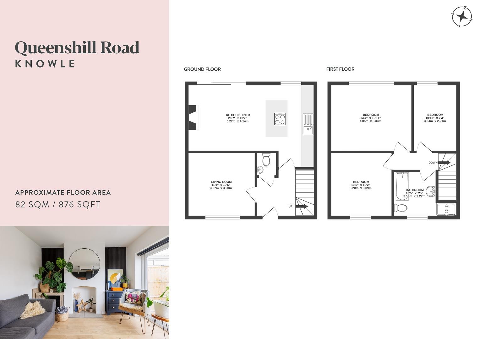 87, Queenshill Road, Bristol floorplan