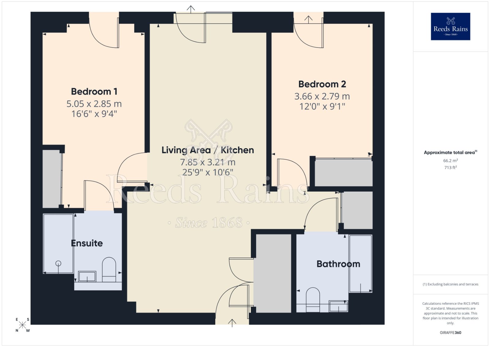 Flat 183, 21, Aspin Lane, Manchester floorplan