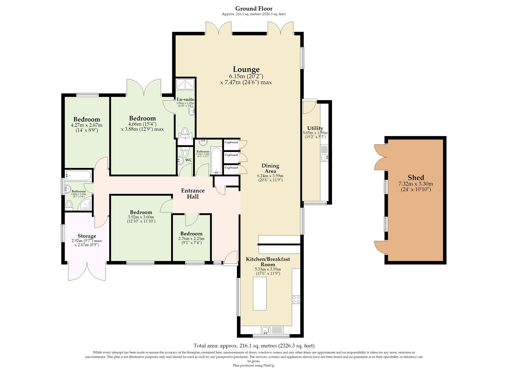 7 Mill Road, Norwich floorplan