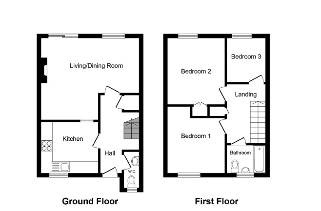 2, Kimberly Foster Close, Torpoint floorplan