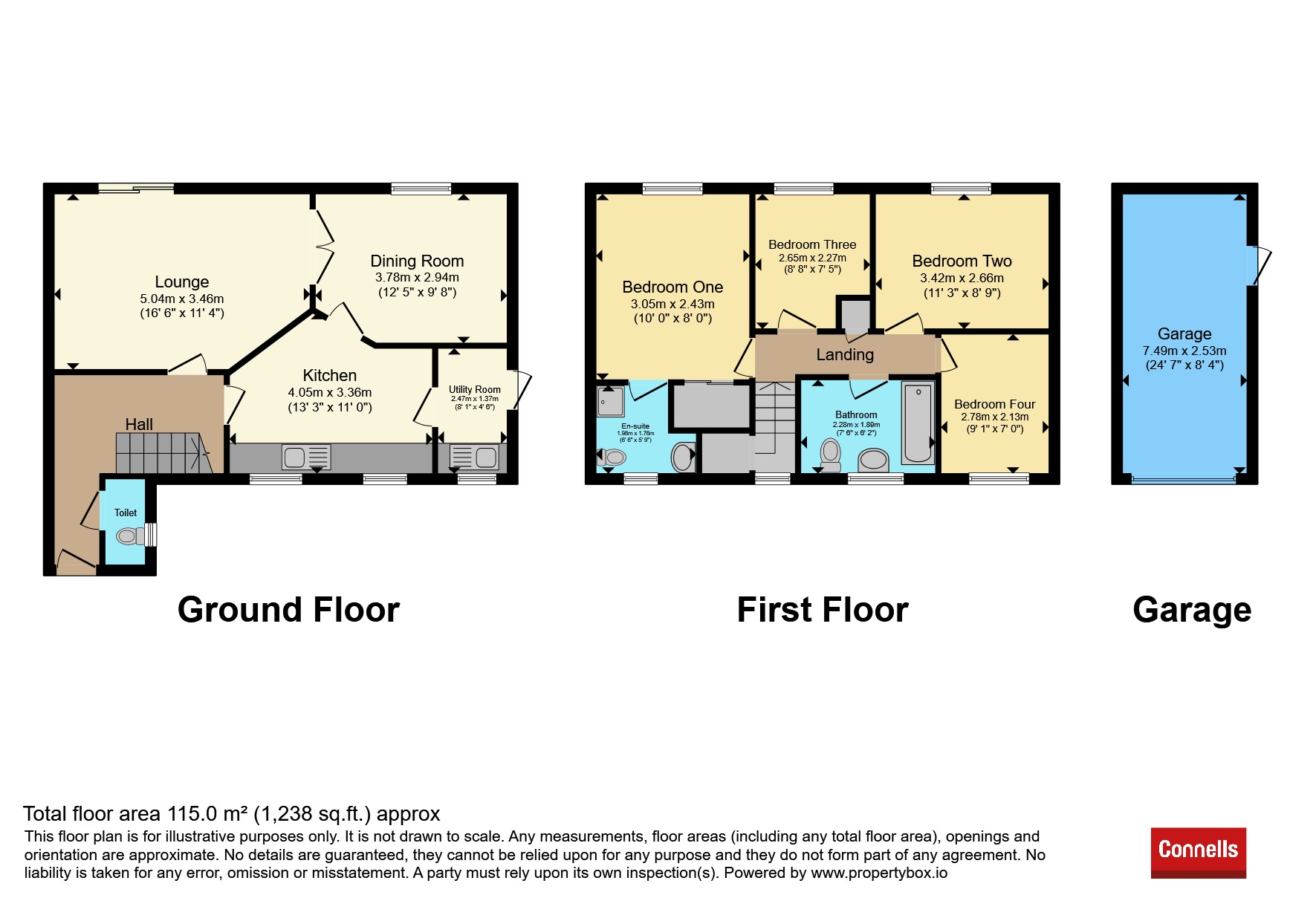 20, St. Andrews View, Blandford Forum floorplan