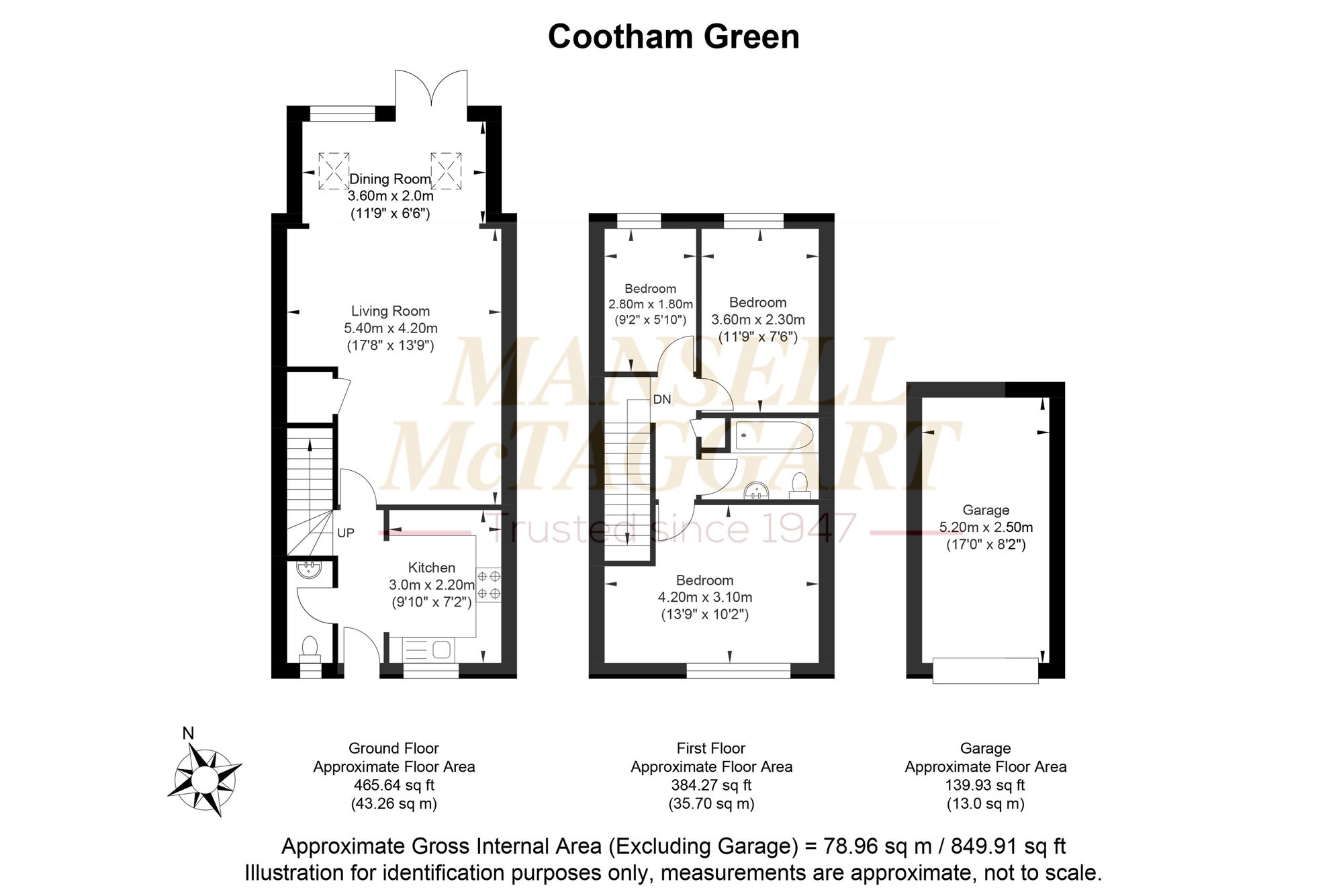 6 Cootham Green, Pulborough floorplan