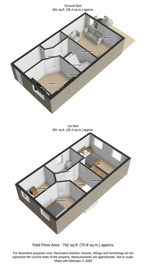 5, Marlborough Court, Westbury floorplan