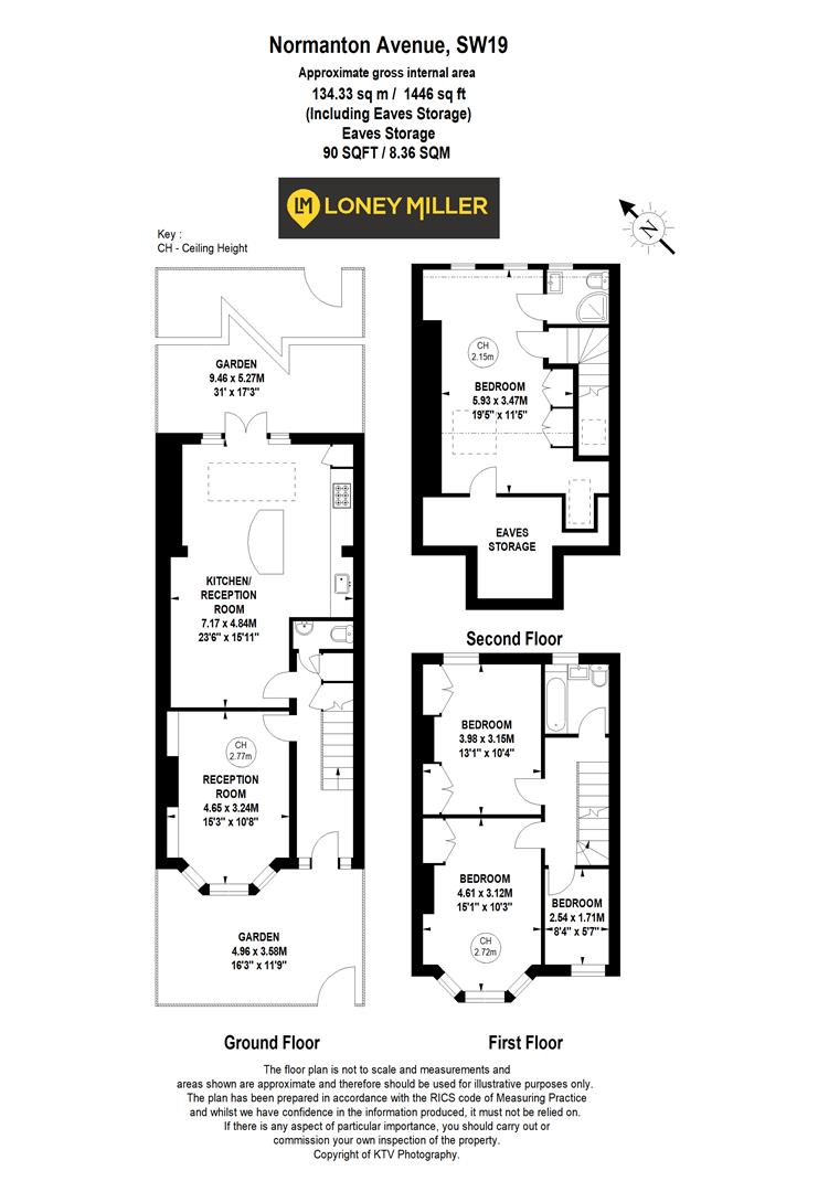 36, Normanton Avenue, London floorplan