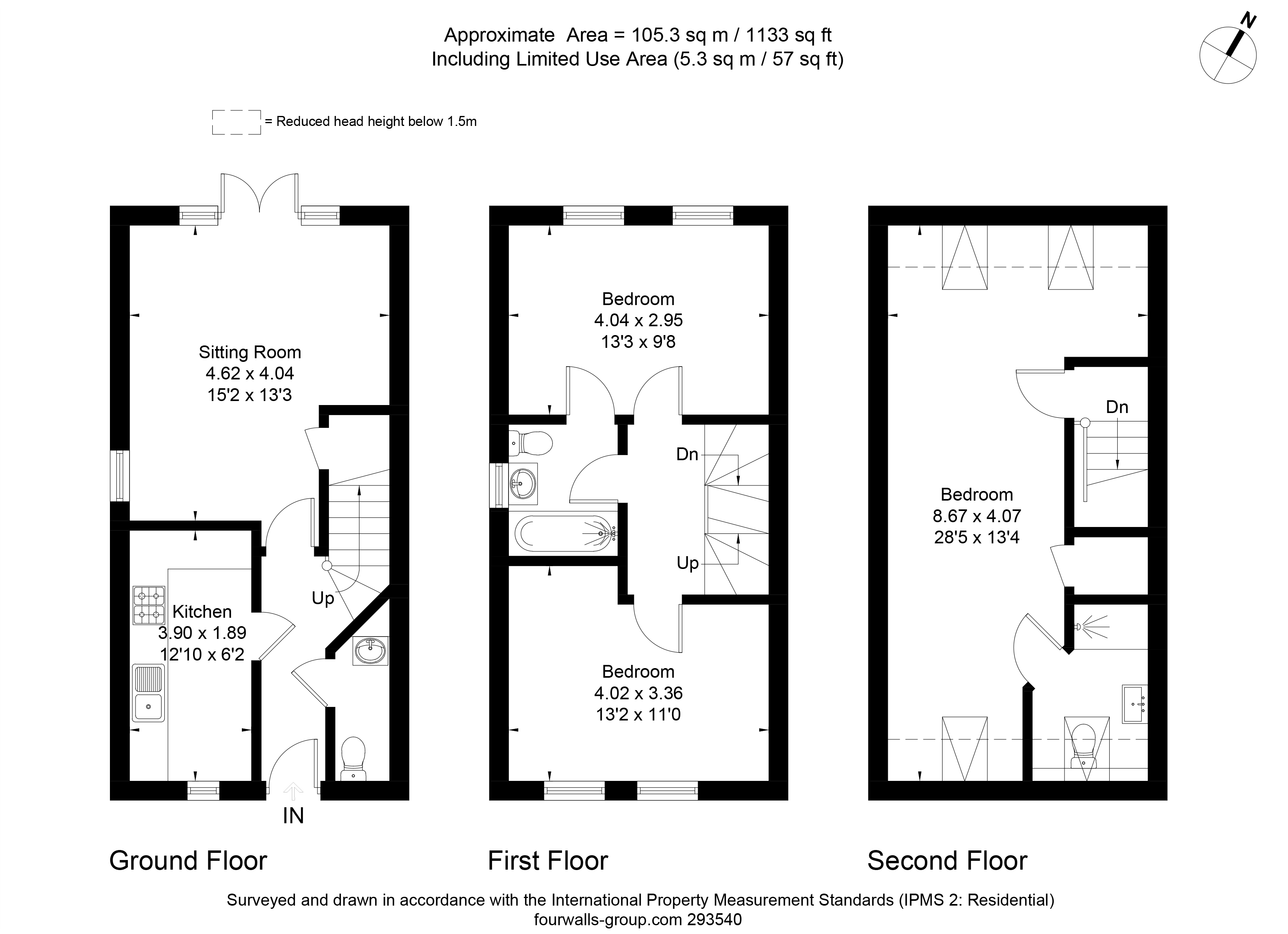 31, Blackmoor Drive, Basingstoke floorplan