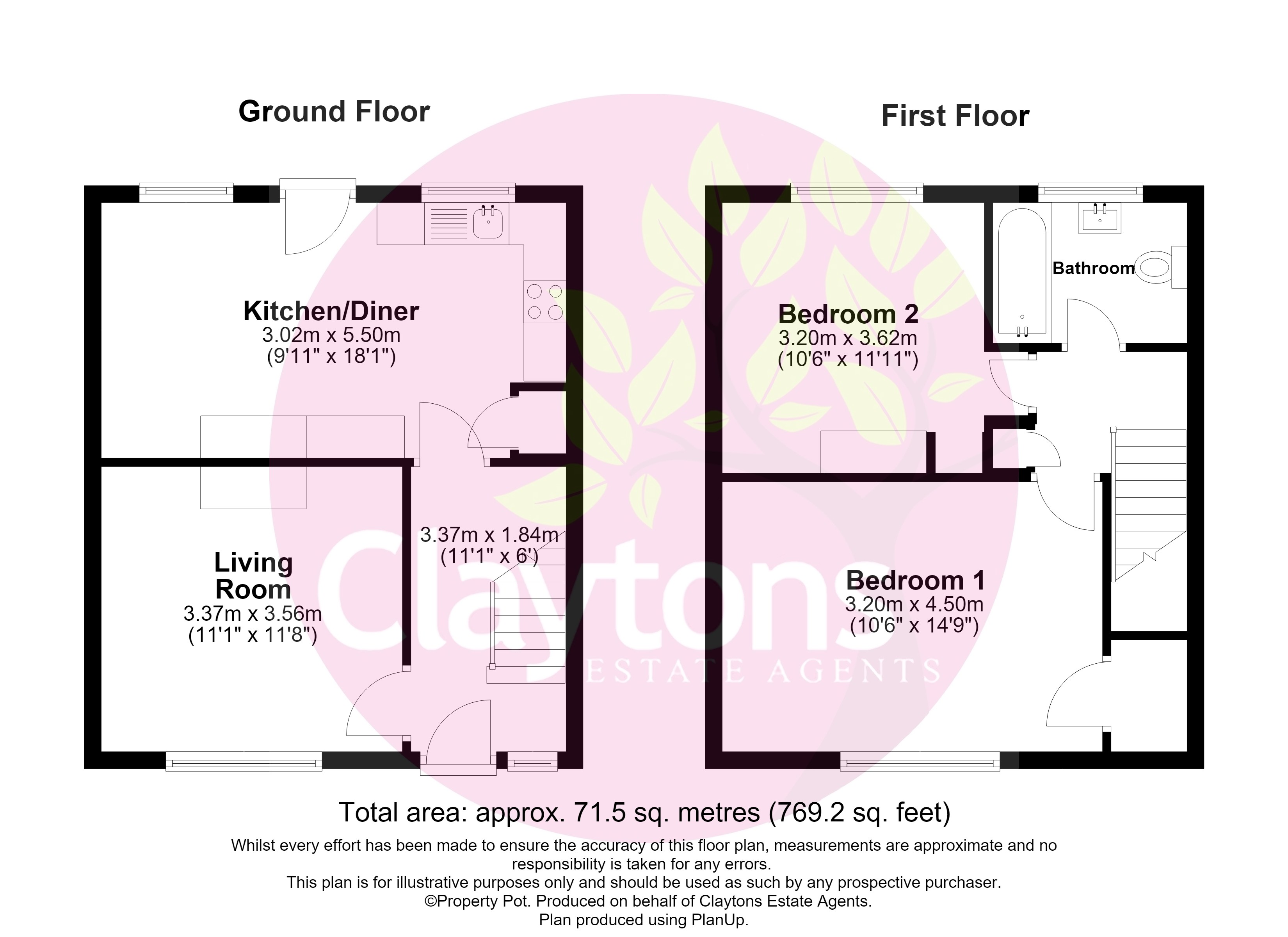 12, Bovingdon Crescent, Watford floorplan