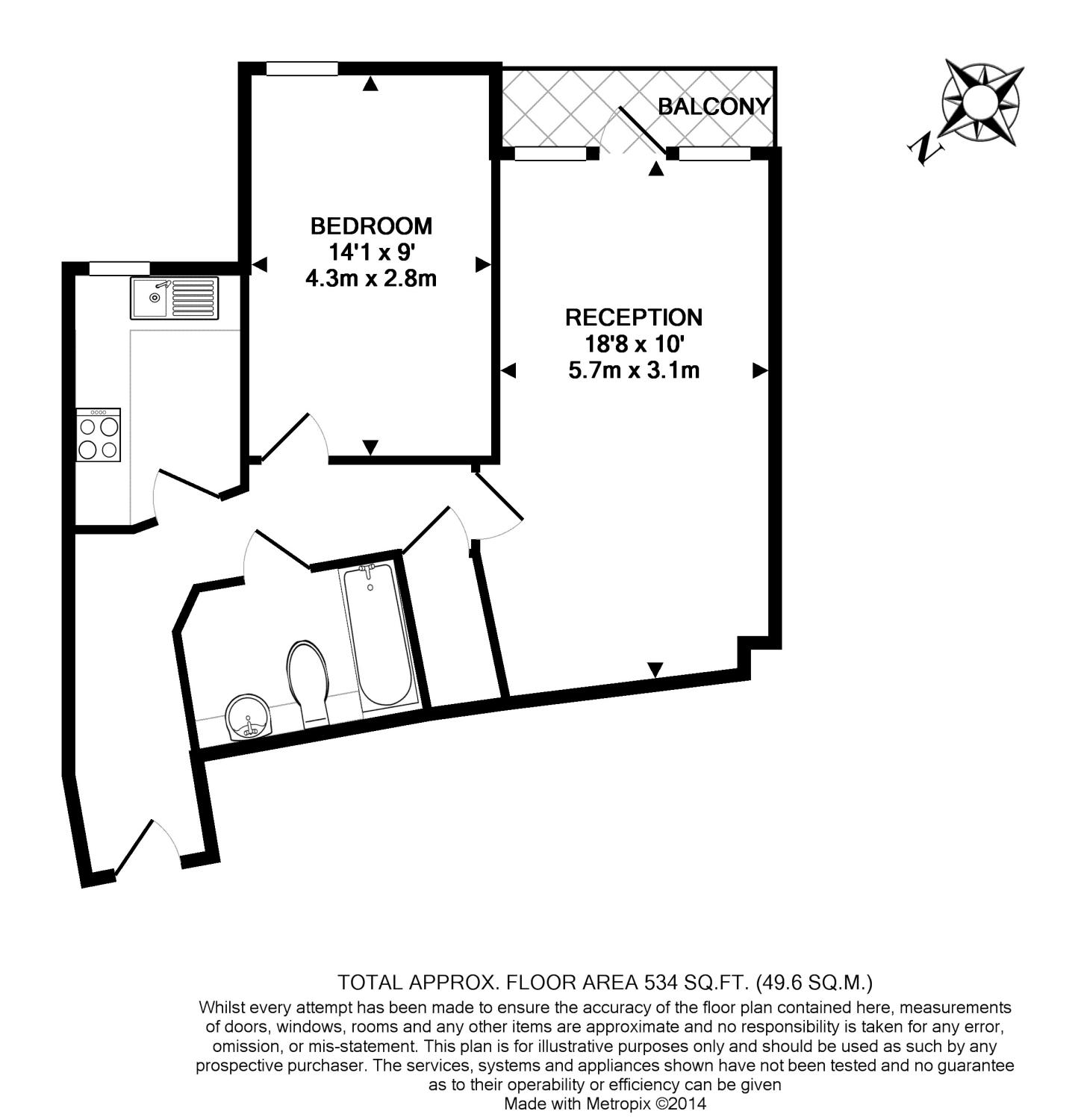 1 Bedrooms Flat to rent in Great Suffolk Street, London SE1