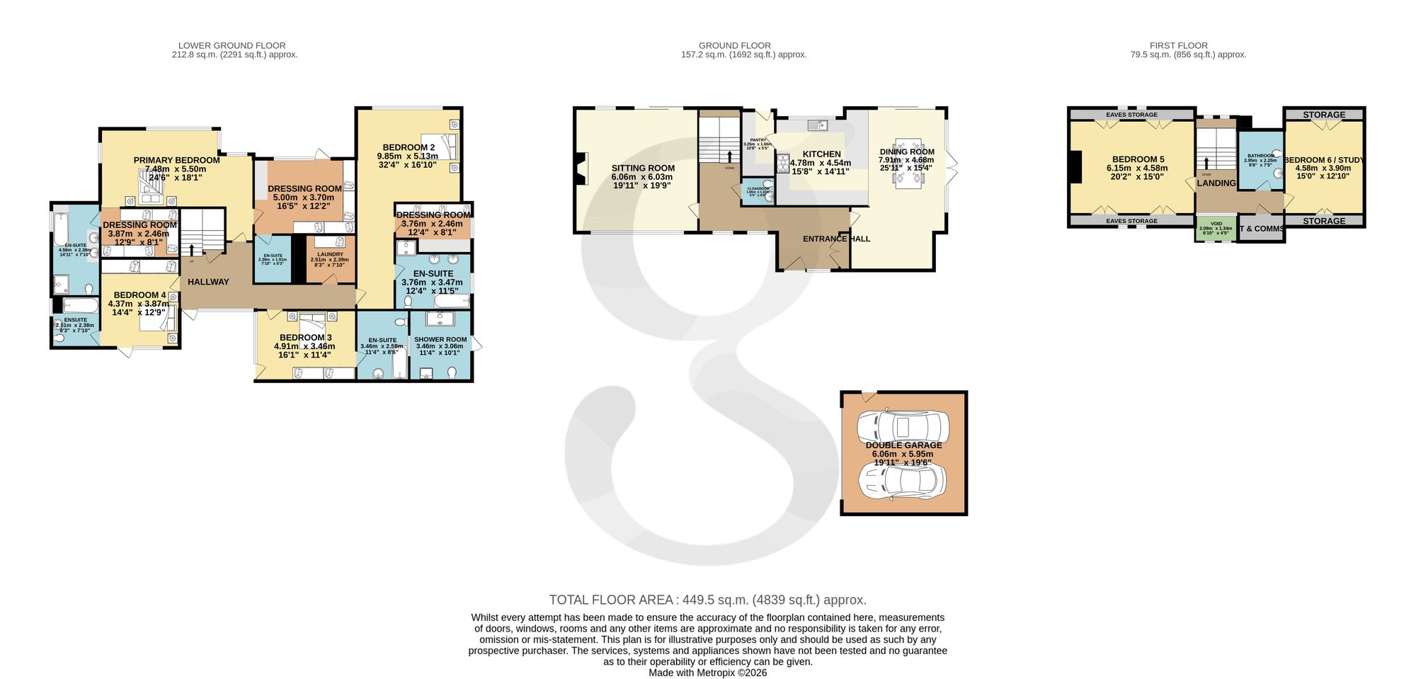 Les Pines, 1 Clos De La Ferme Rose, Jersey floorplan