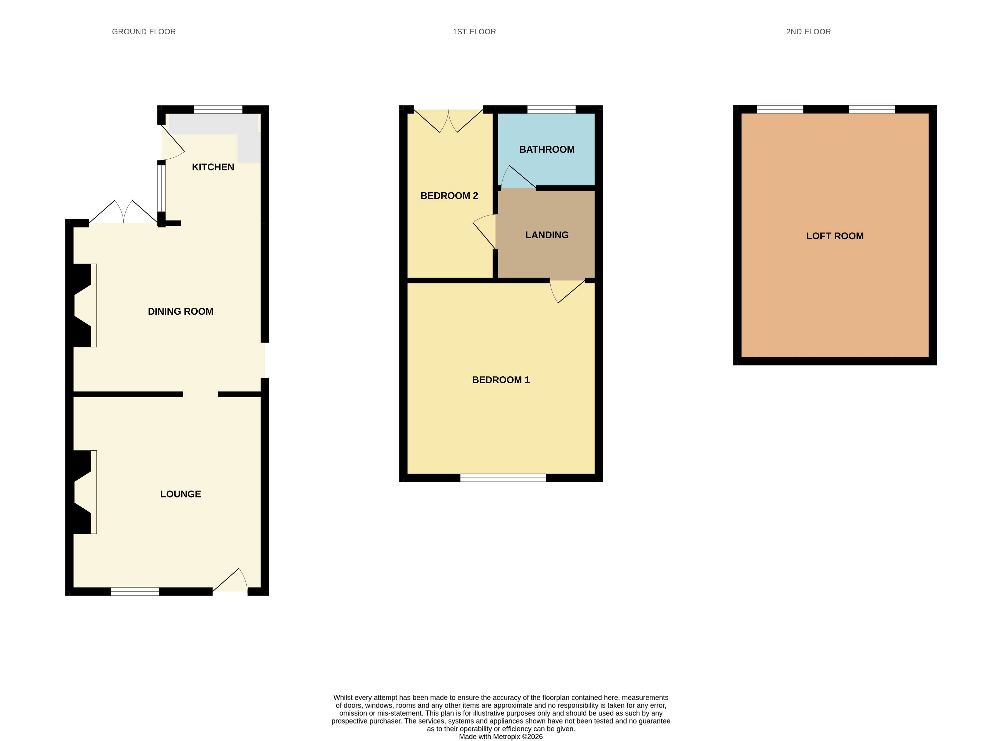 135, Stockport Road, Stockport floorplan