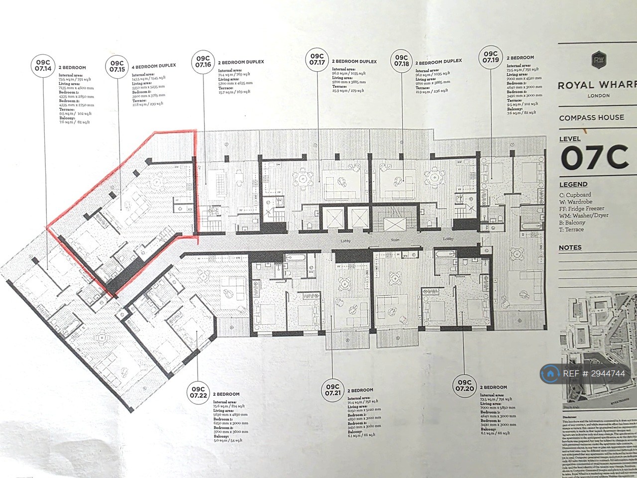 Commodore House, Admiralty Avenue, London floorplan
