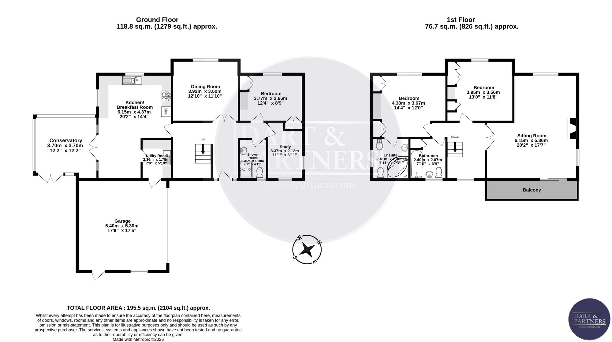 10 High House Close, Dawlish floorplan