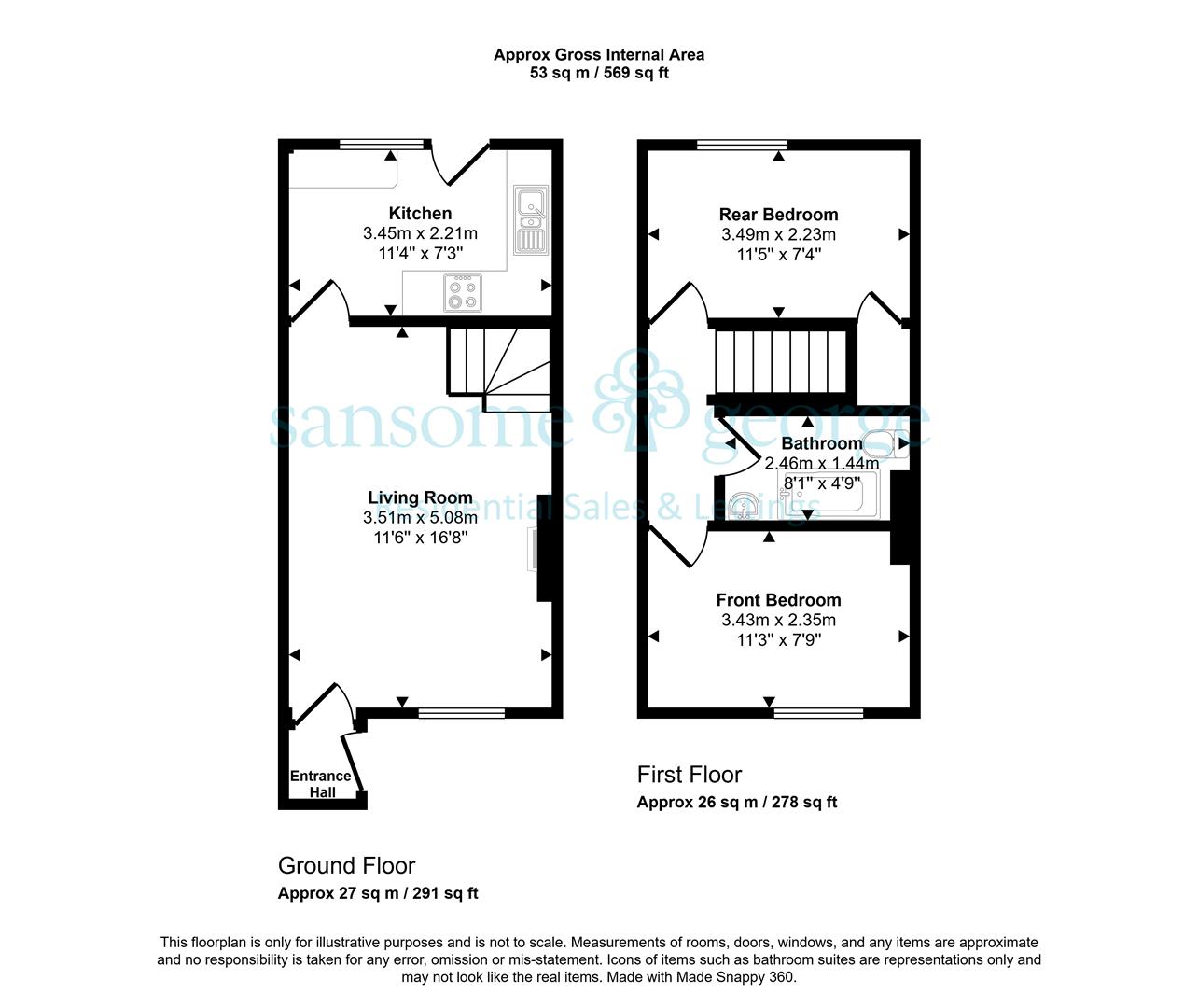 38, Latimer Drive, Reading floorplan