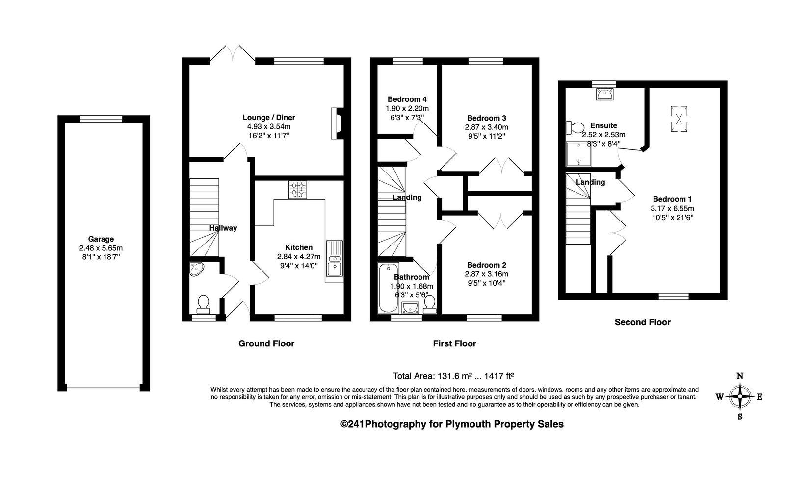 64, Frobisher Approach, Plymouth floorplan