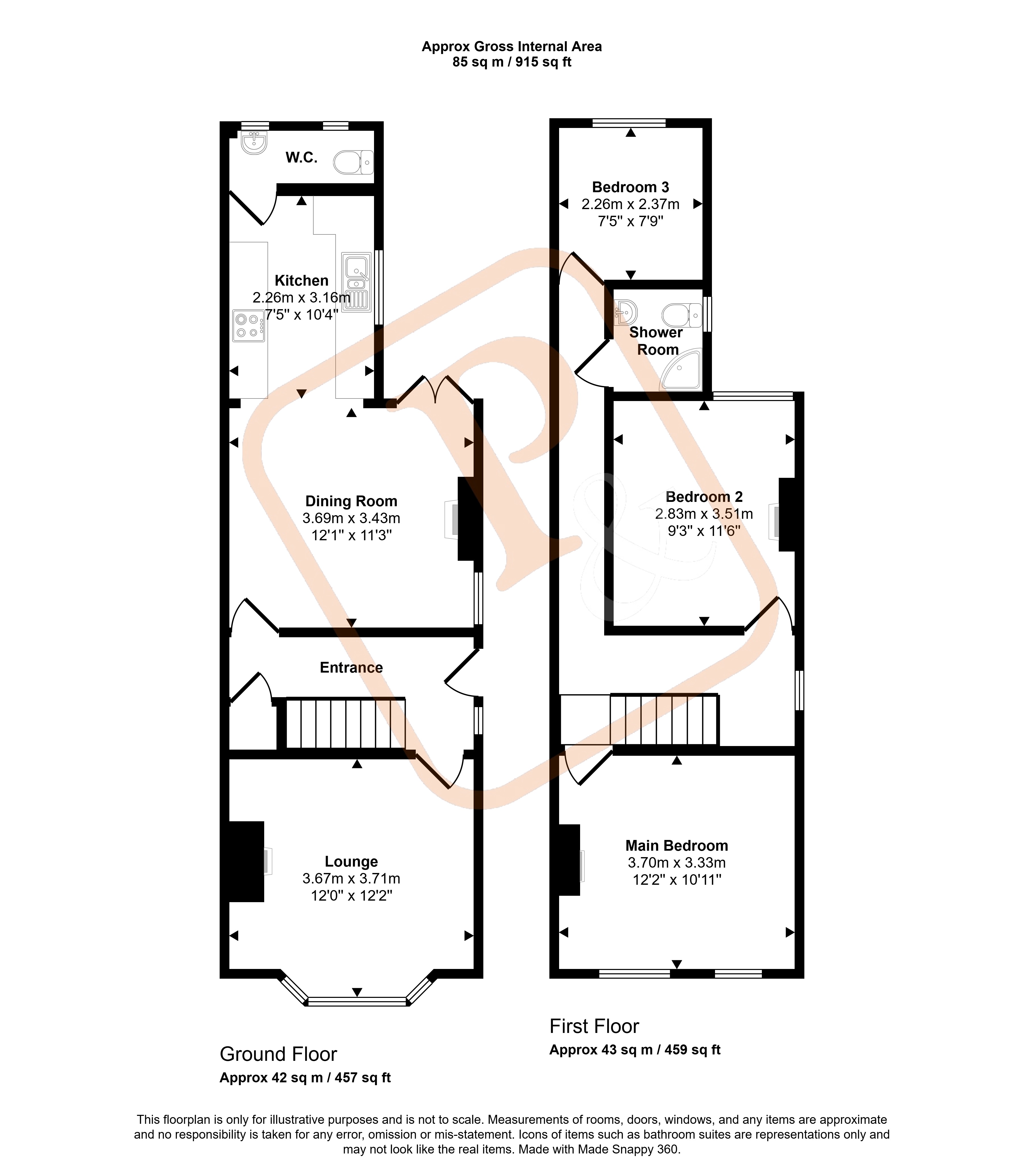 118, Layer Road, Essex floorplan