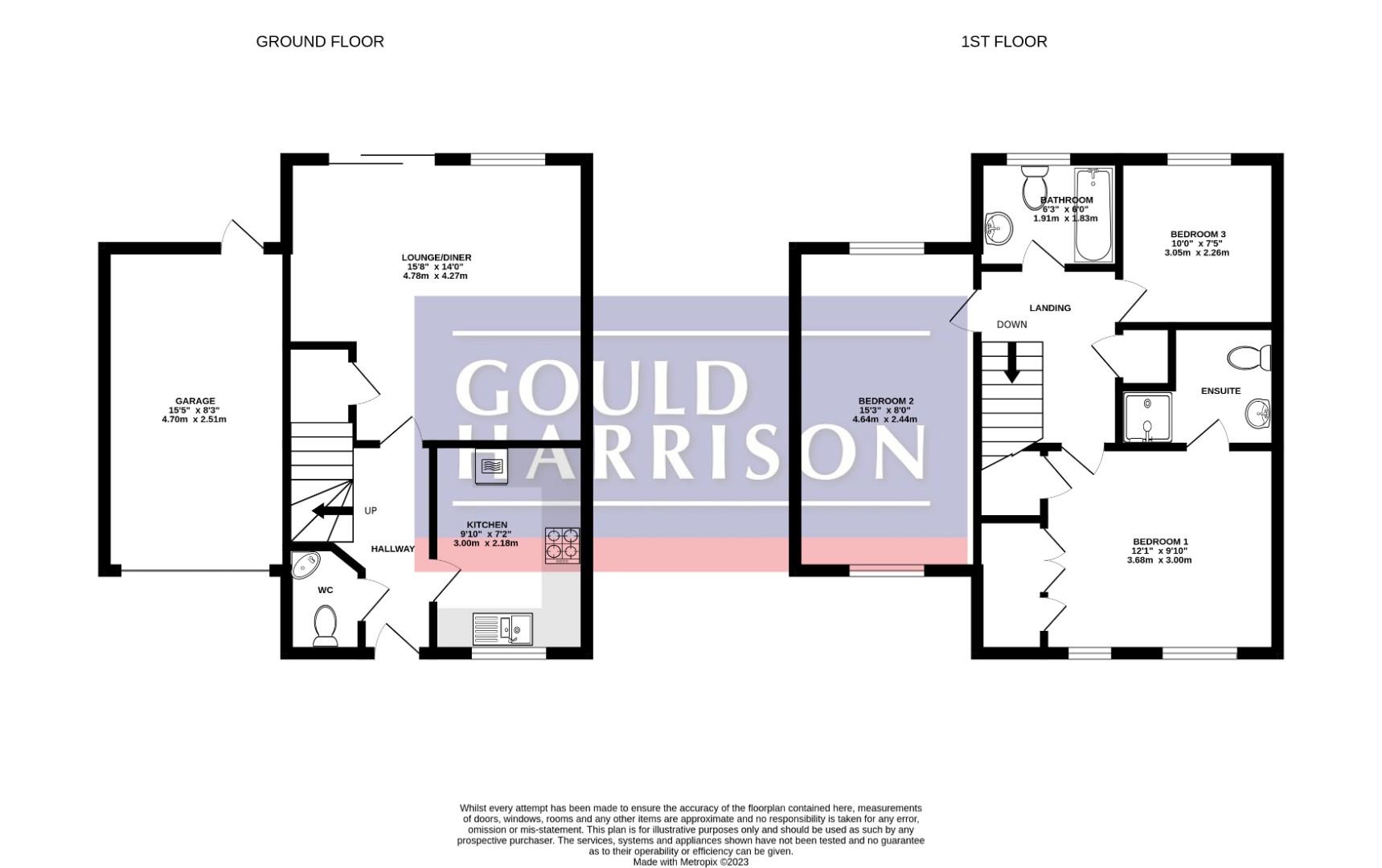 12, High Ridge, Ashford floorplan