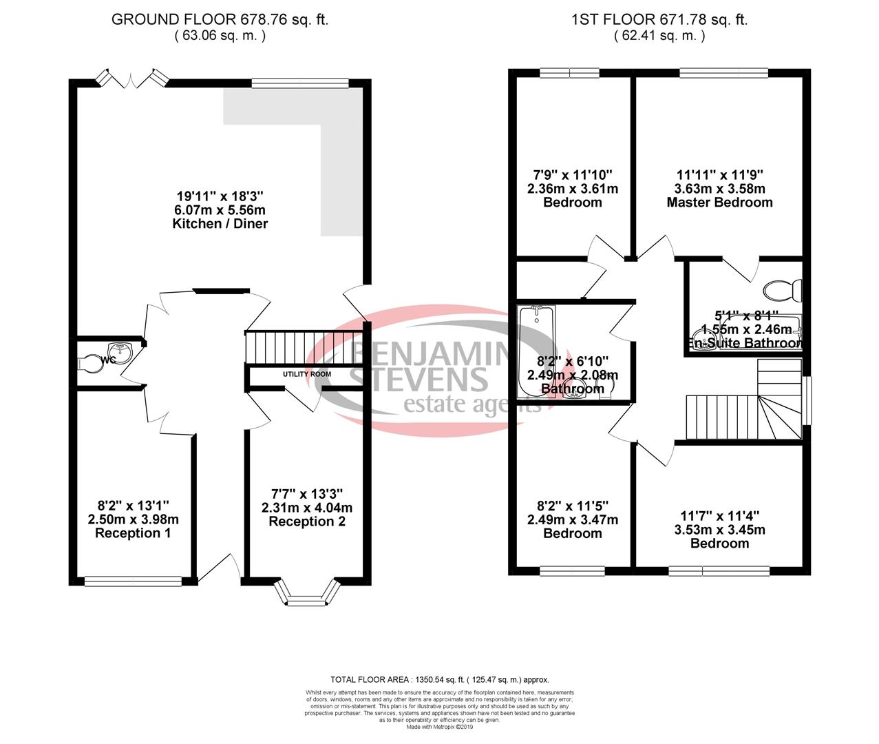 23, The Birches, Bushey floorplan