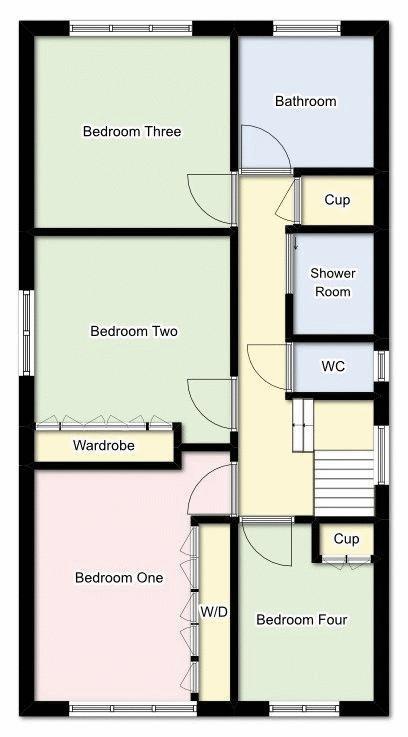 50, Cottes Way, Fareham floorplan