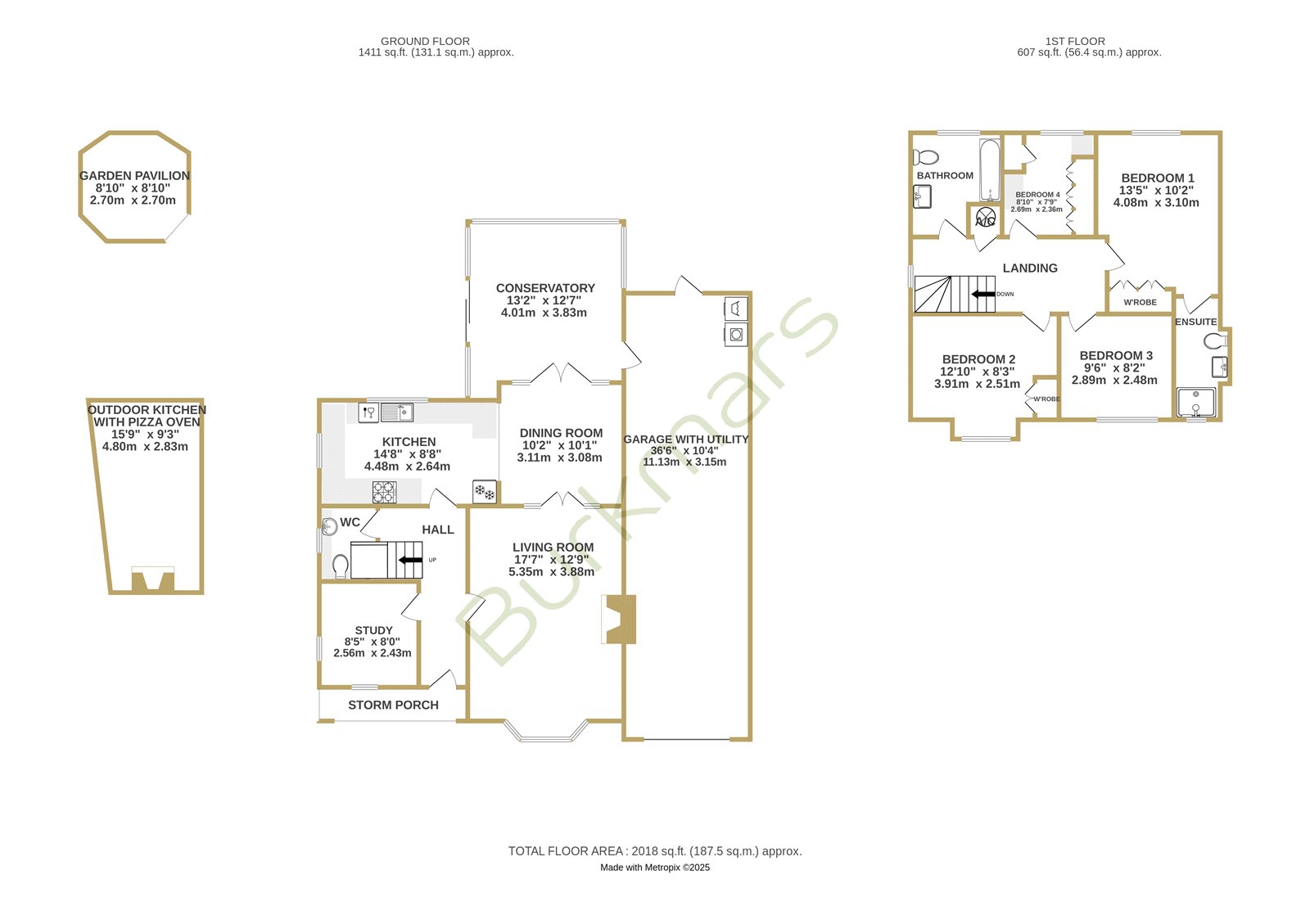 12, Brackens Way, Hampshire floorplan