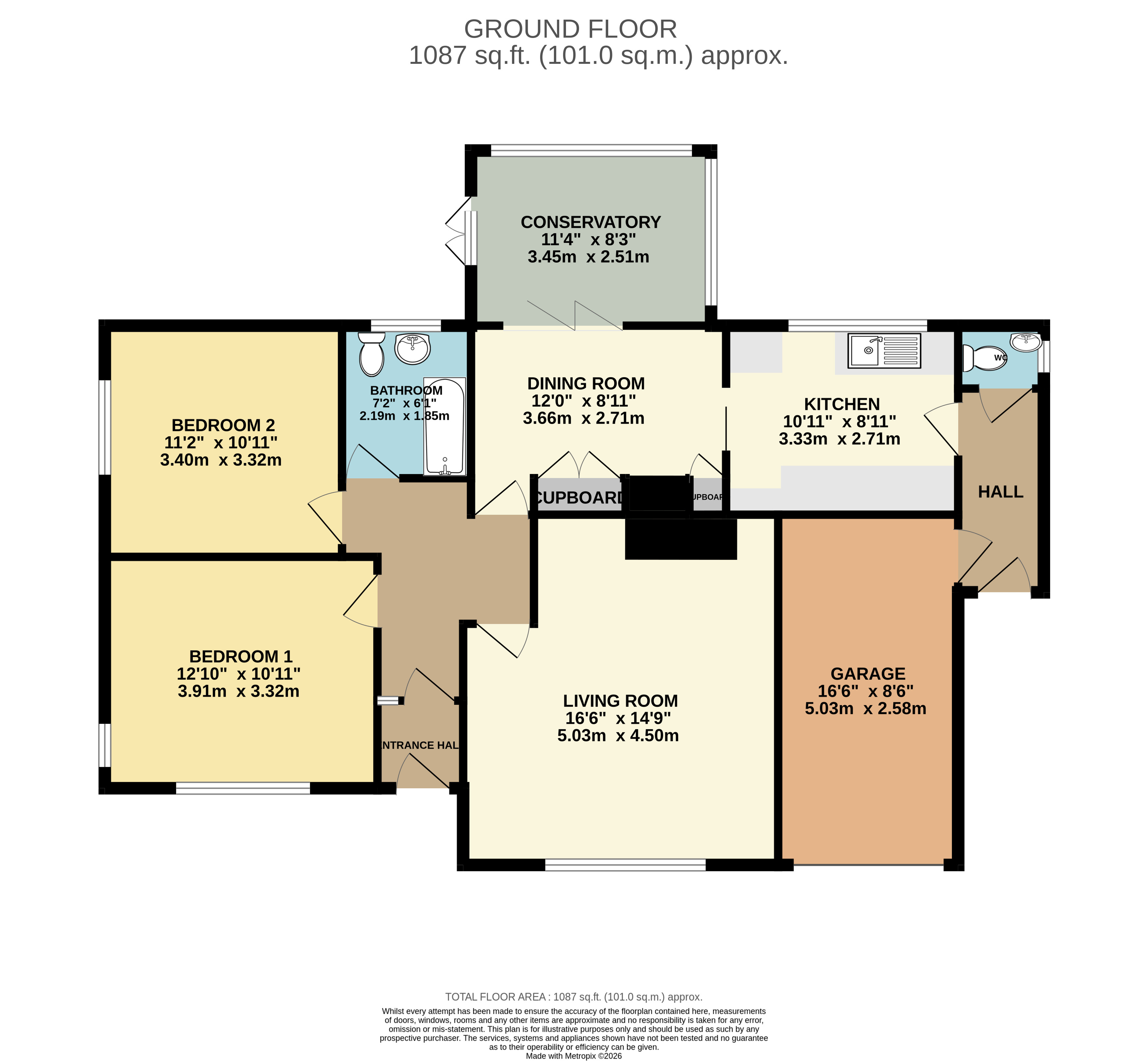 11, Cavie Road, Devon floorplan