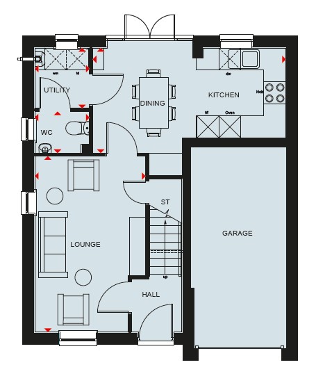 H8625250, Ilkley Road, Burley In Wharfedale floorplan