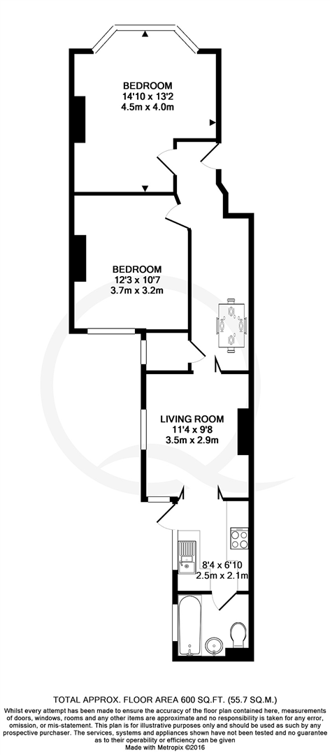 2 Bedrooms Flat for sale in Gladstone Place, Brighton BN2