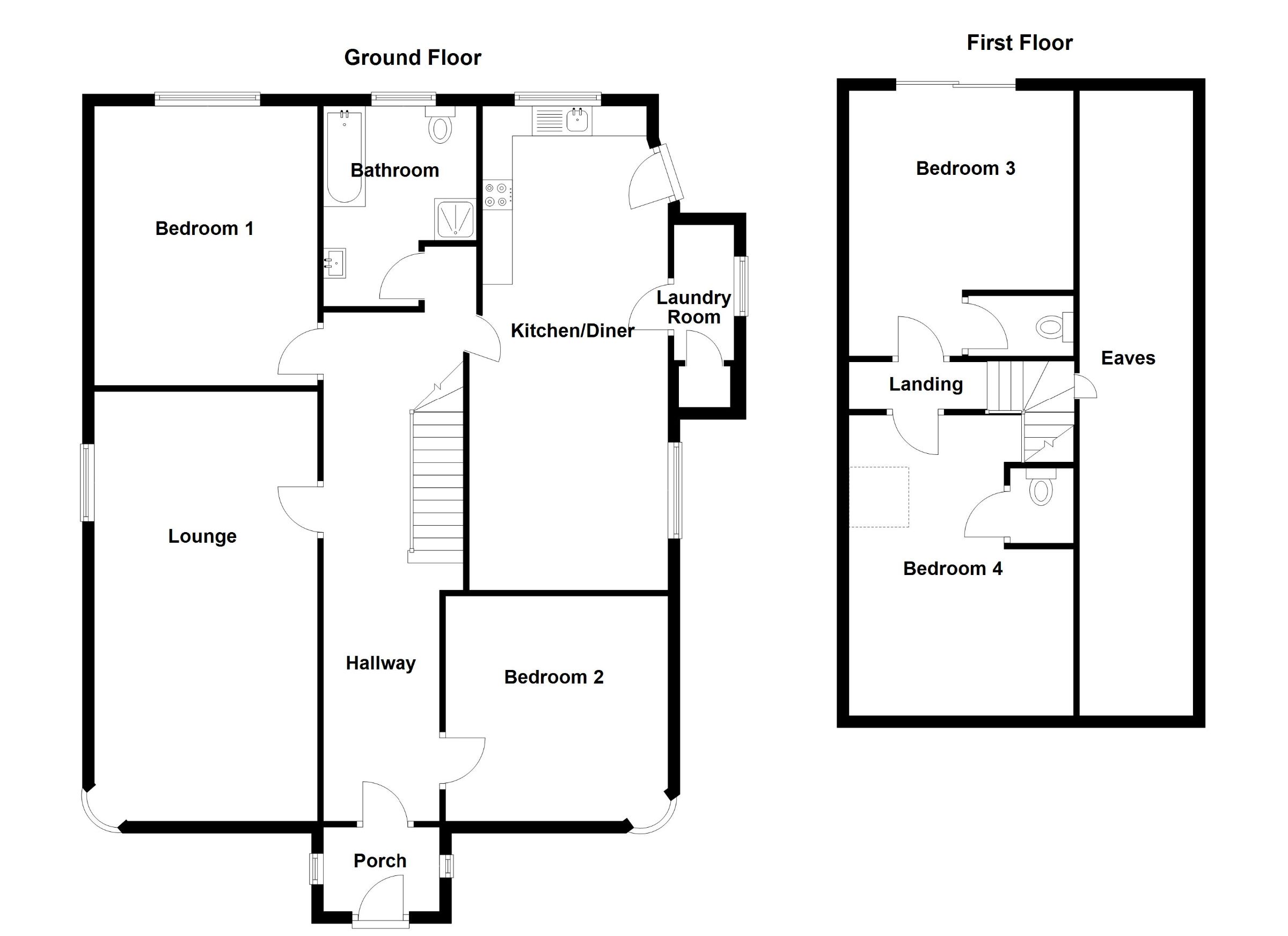 8 Clarksfield Road, Carnforth floorplan
