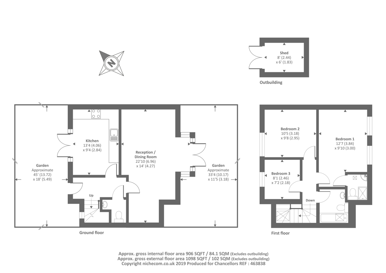 3 Bedrooms Semi-detached house to rent in Cholsey, Oxfordshire OX10