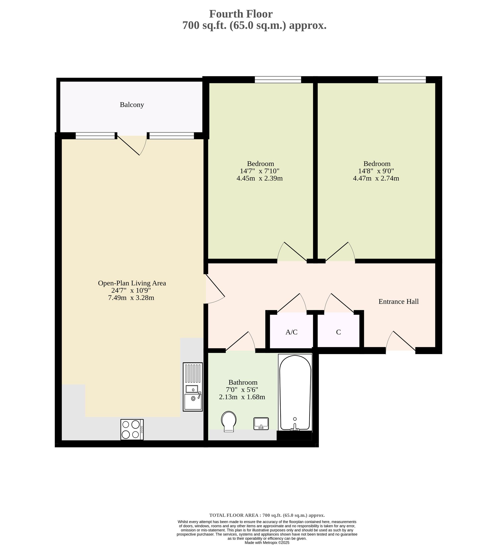 401, Solace, Norwich floorplan
