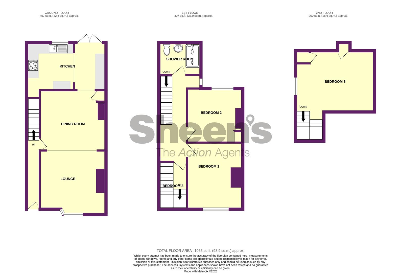 36, Kingwell Avenue, Clacton-On-Sea floorplan