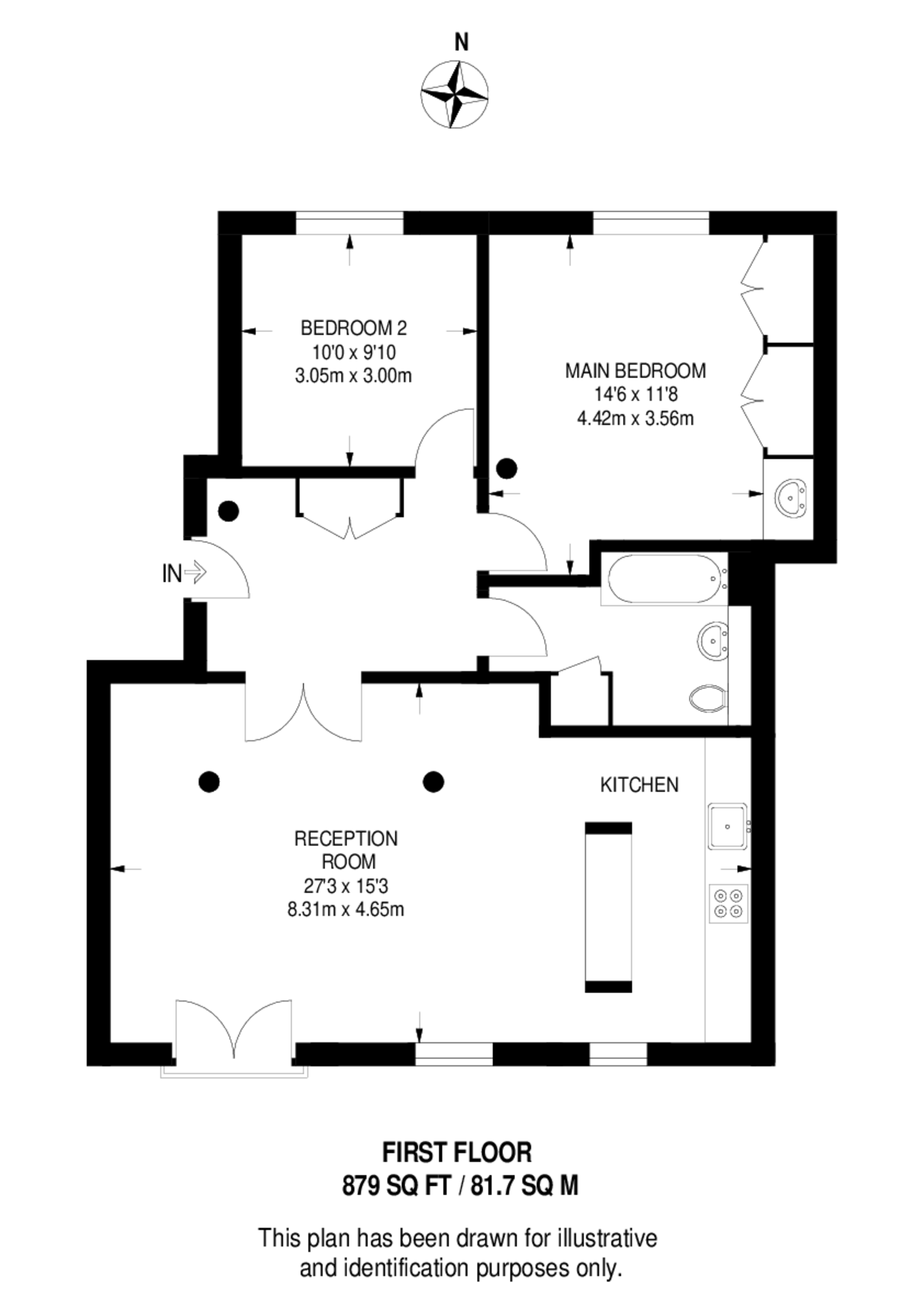 North Tenter Street, Whitechapel floorplan