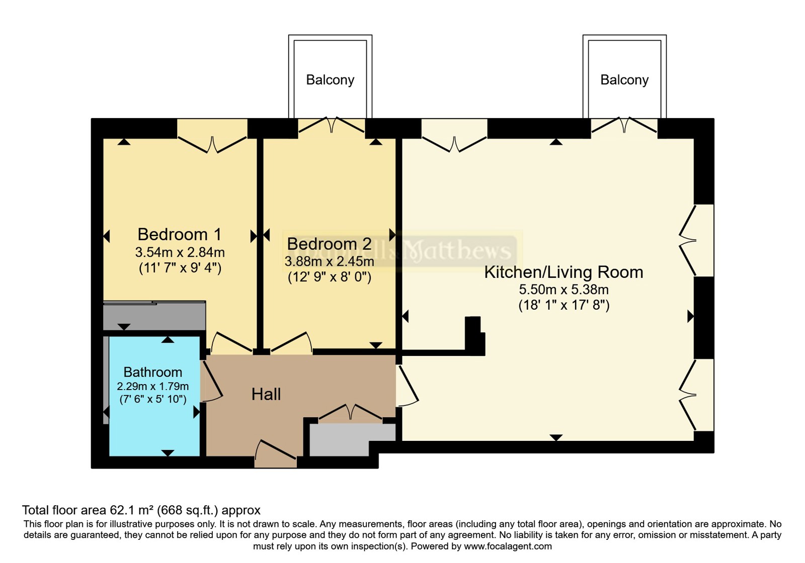 30 Flour House,, French Yard, Bristol floorplan