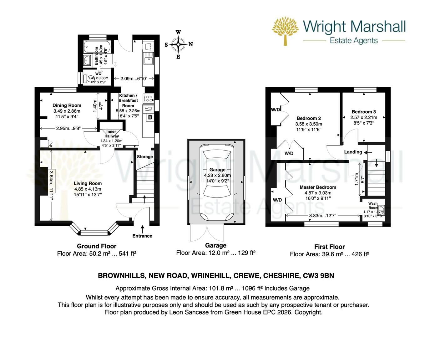 Brownhills New Road, Wrinehill floorplan