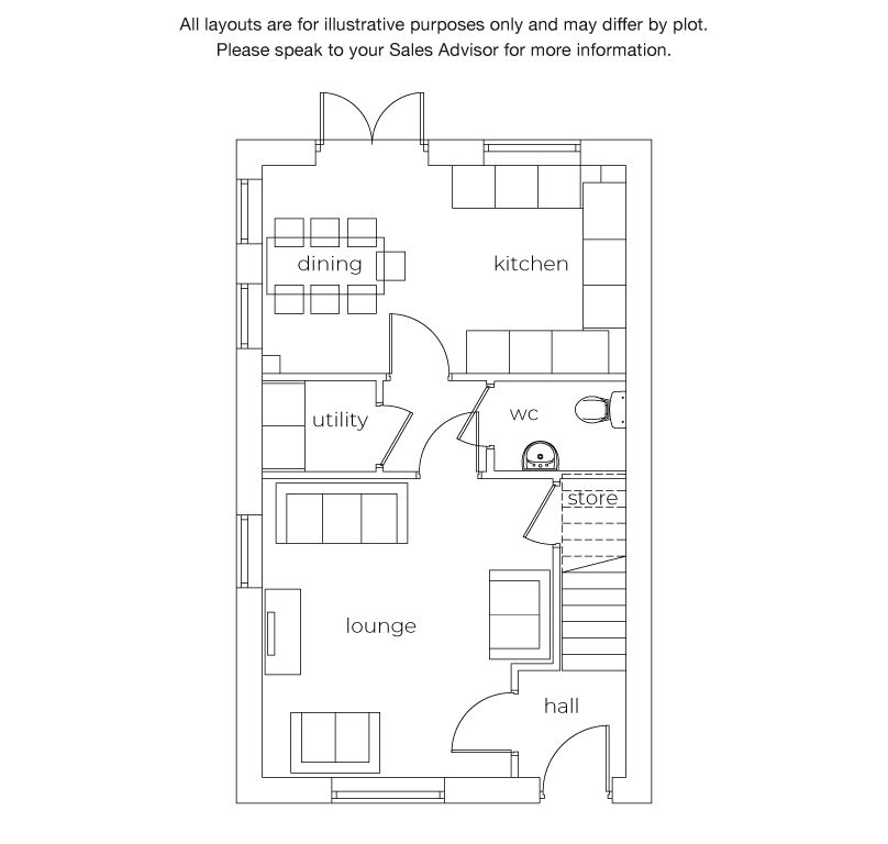 The Dartmoor, Elysium, Chester Road, Helsby floorplan