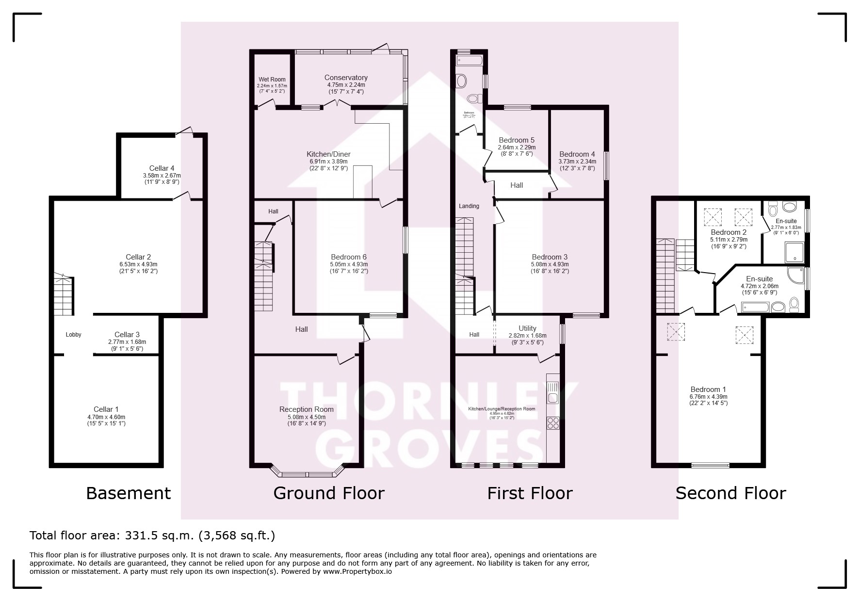 4, The Polygon, Eccles floorplan