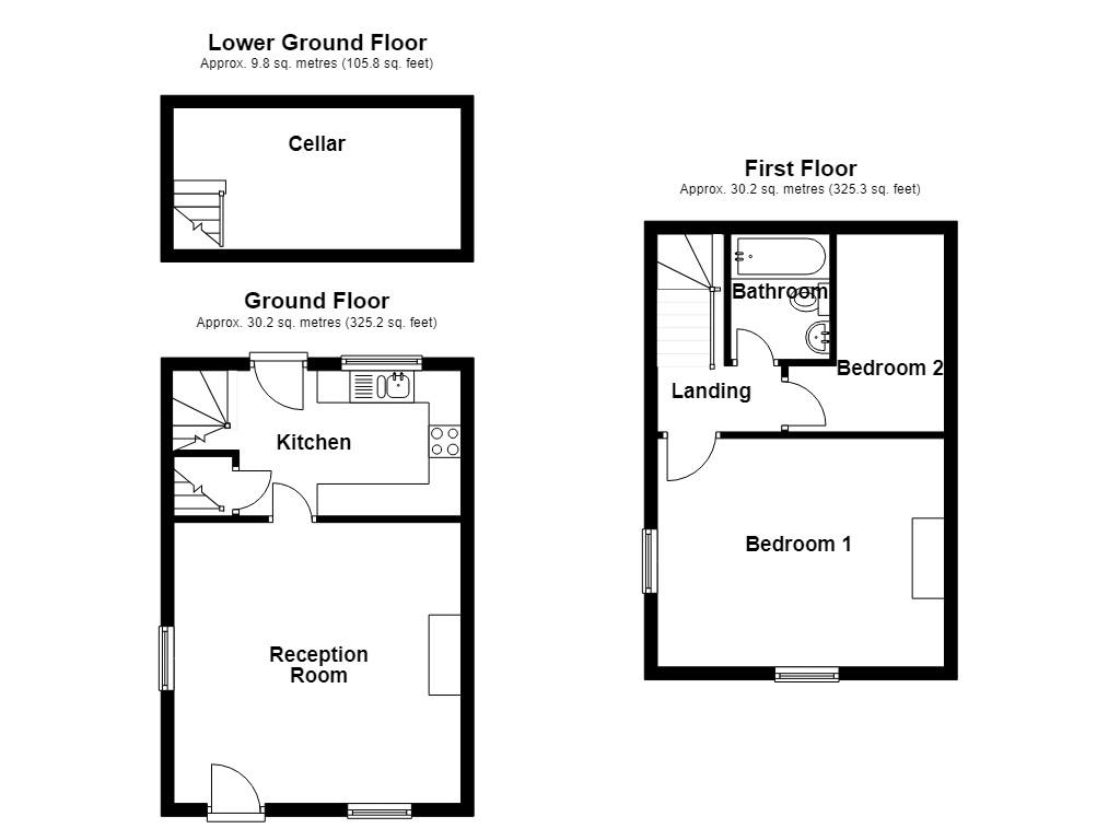 2, Booth Street, Rossendale floorplan