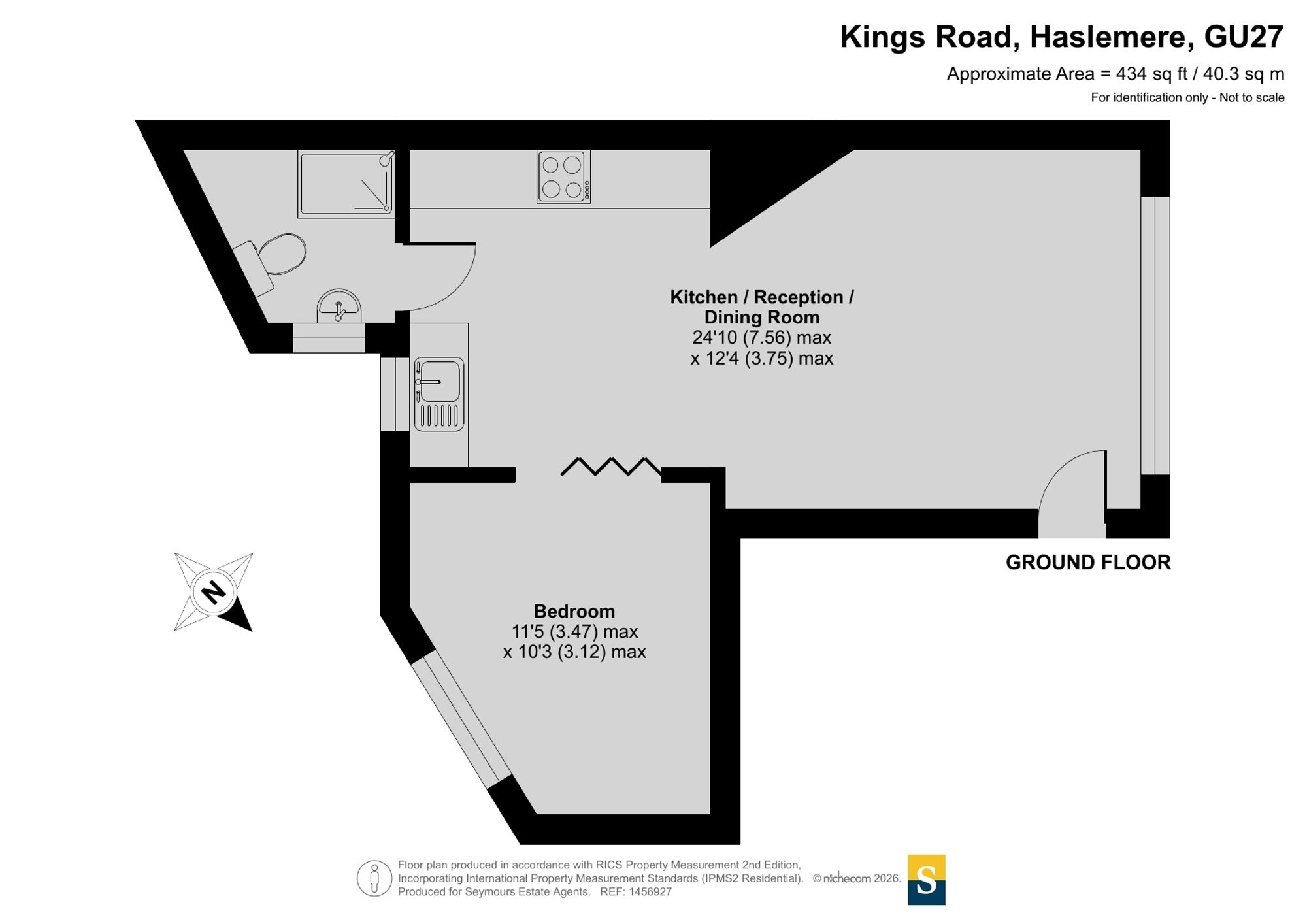 1b Kings Road, Haslemere floorplan