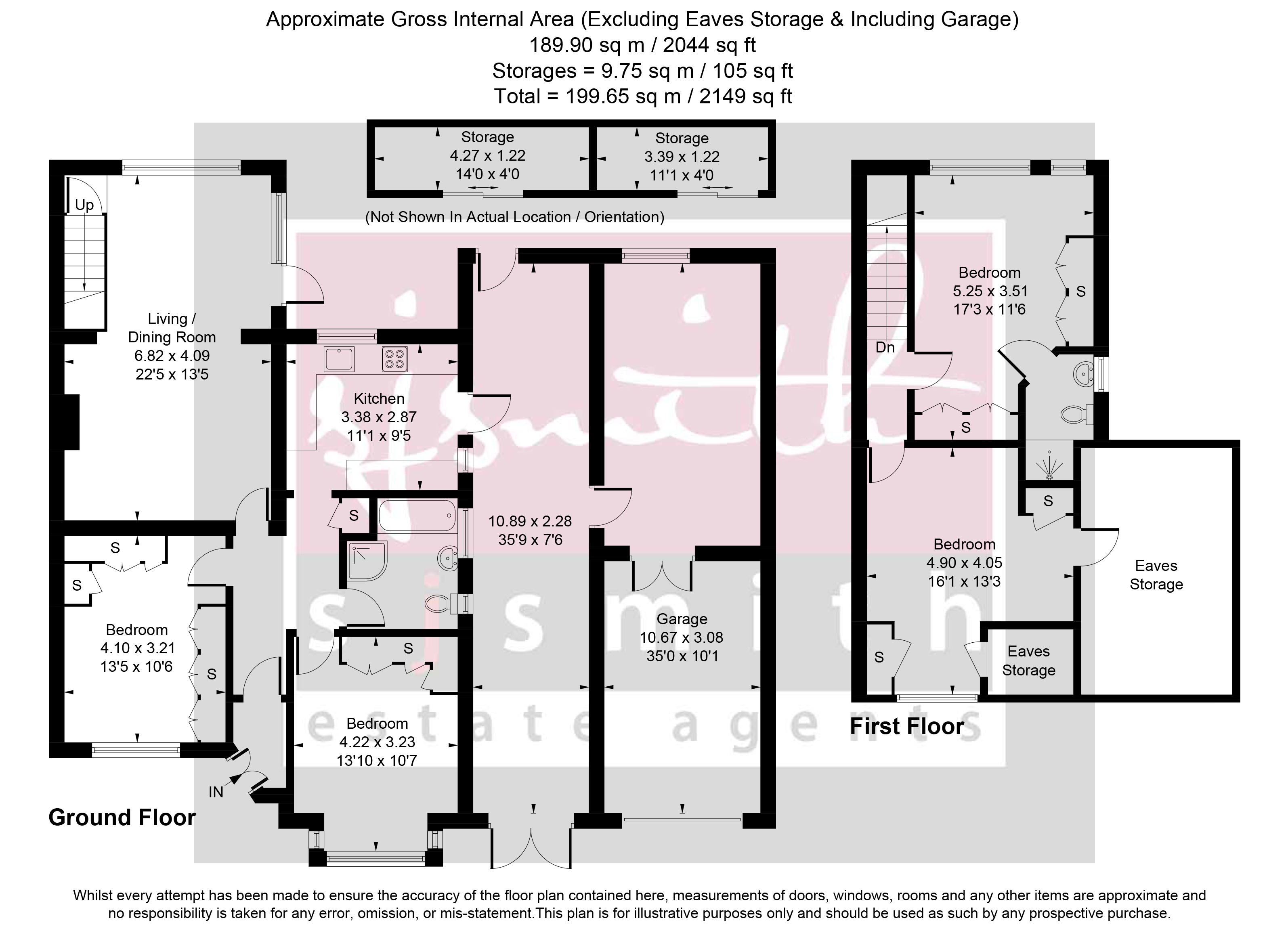 194, Stanwell Road, Ashford floorplan