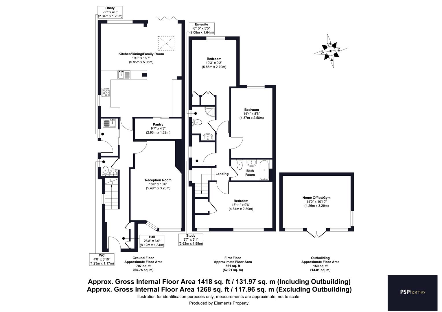 April Cottage, Gravelye Lane, Haywards Heath floorplan