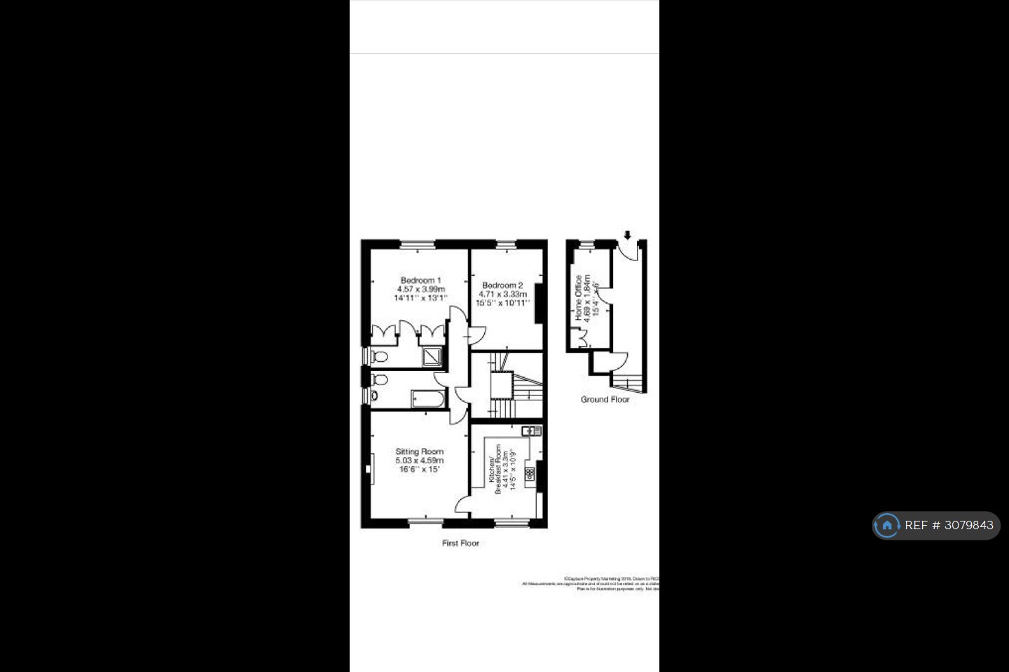 Clifton, Bristol floorplan