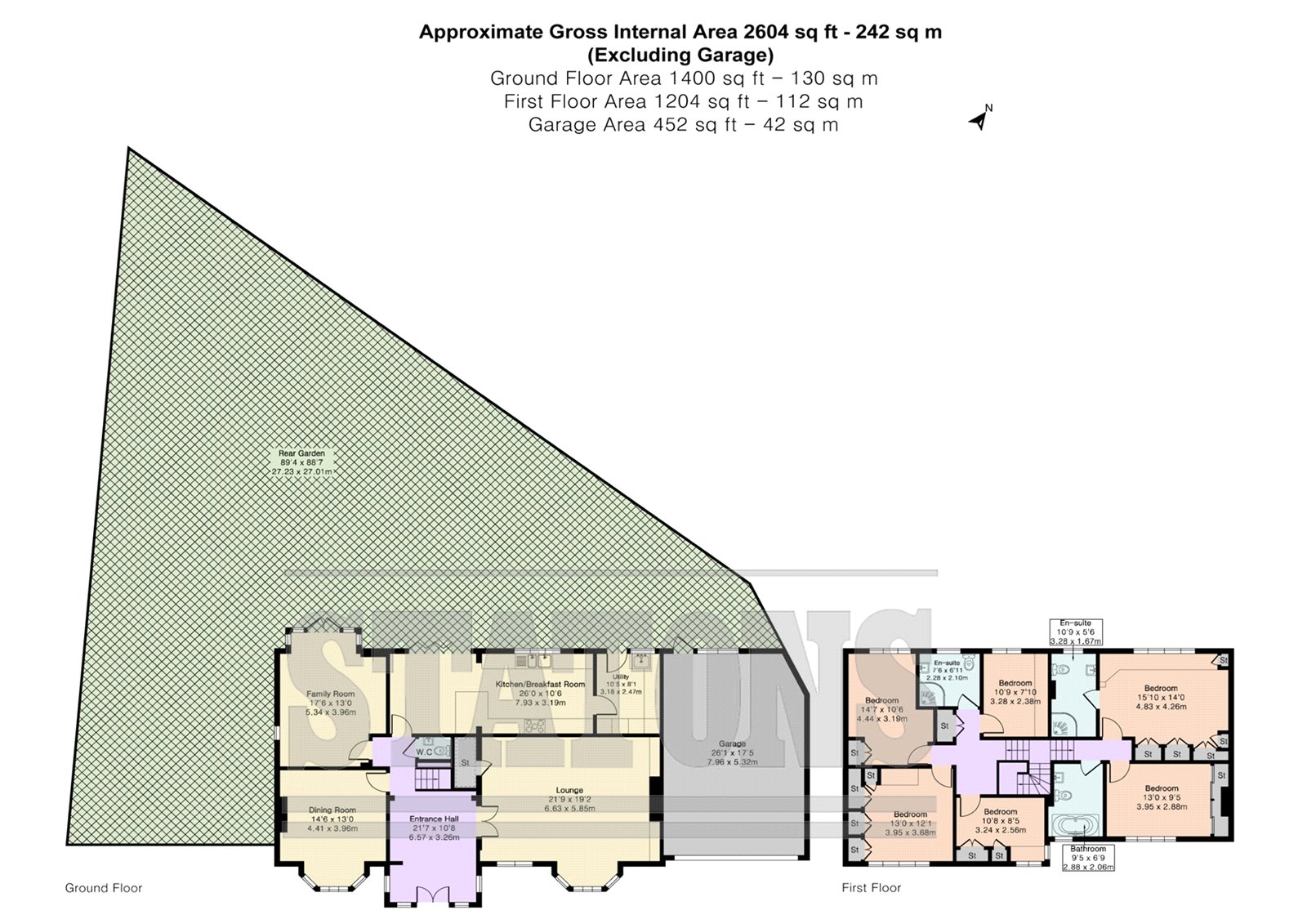 2, East Ridgeway, Potters Bar floorplan