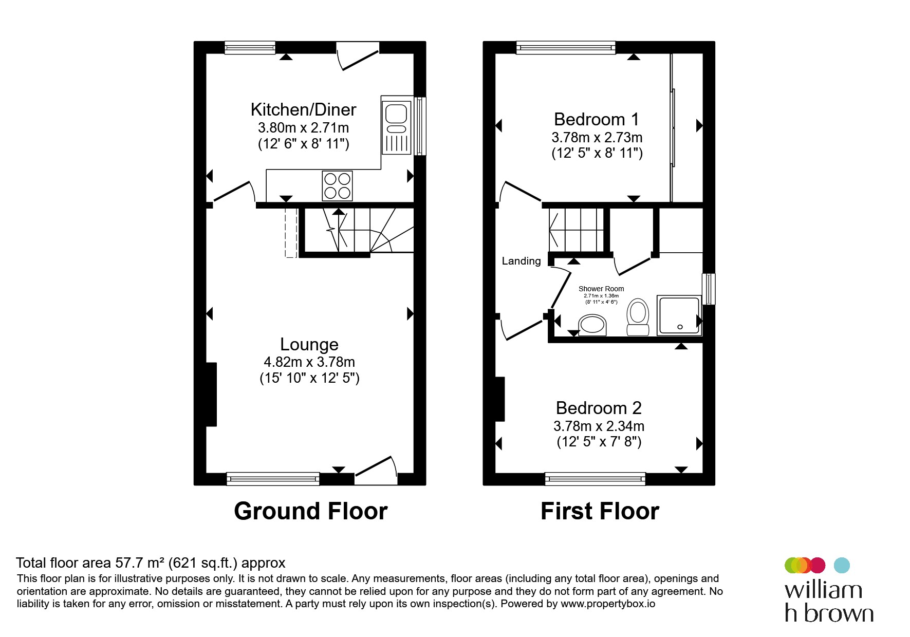 Meadow Brook Close, Normanton floorplan