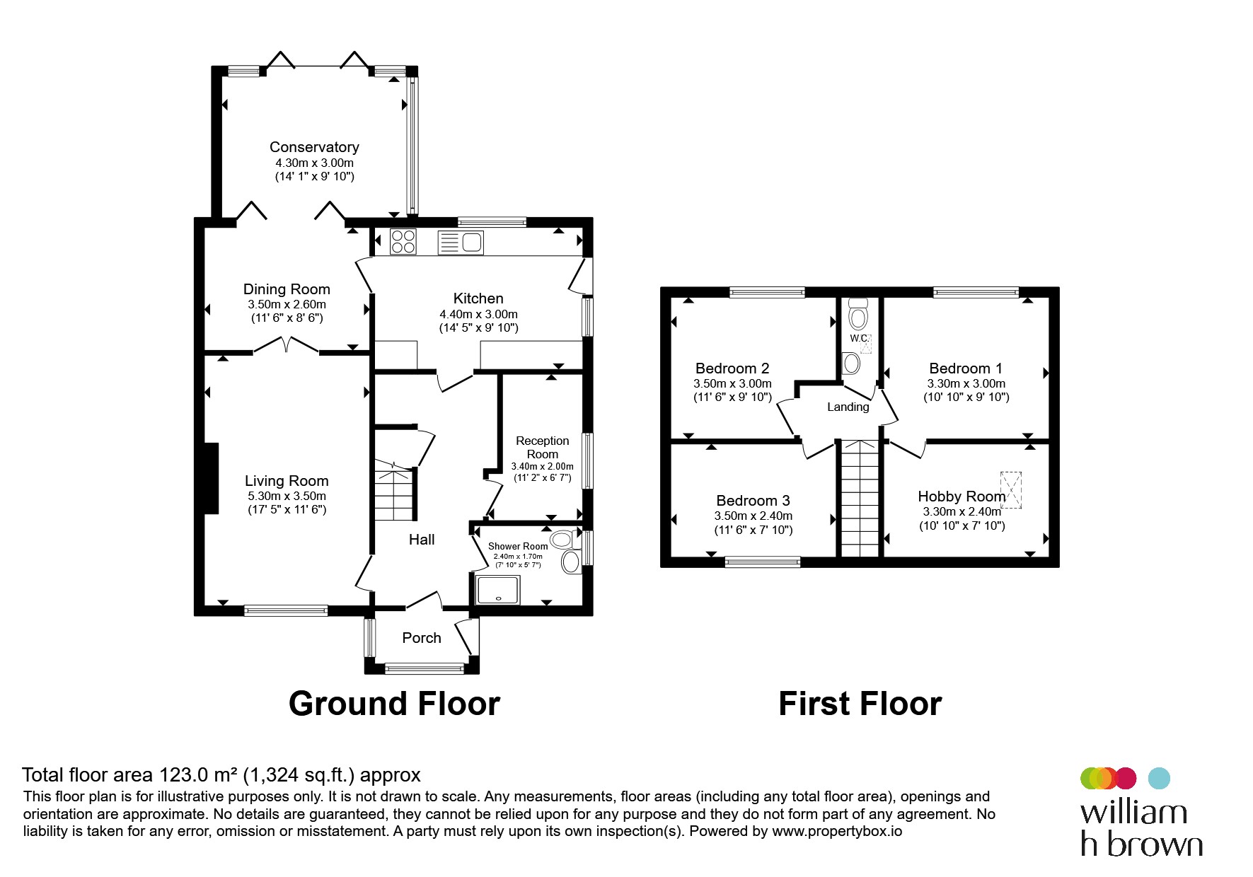 6, Chiltern Way, York floorplan