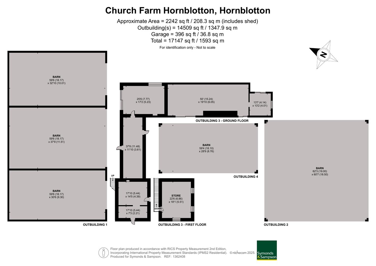 Church Farm, Glastonbury floorplan