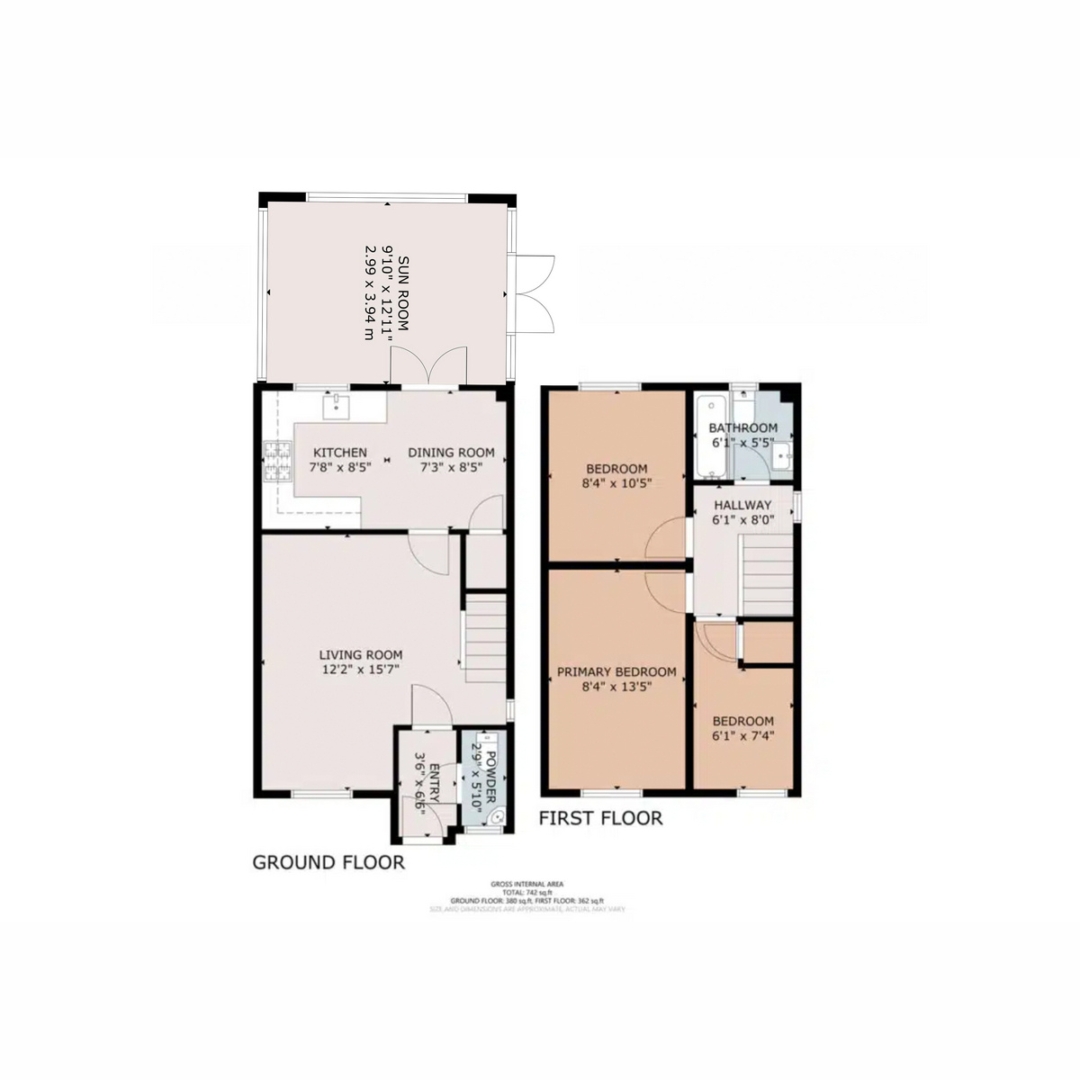 34, Clos Tyn Y Coed, Bridgend floorplan