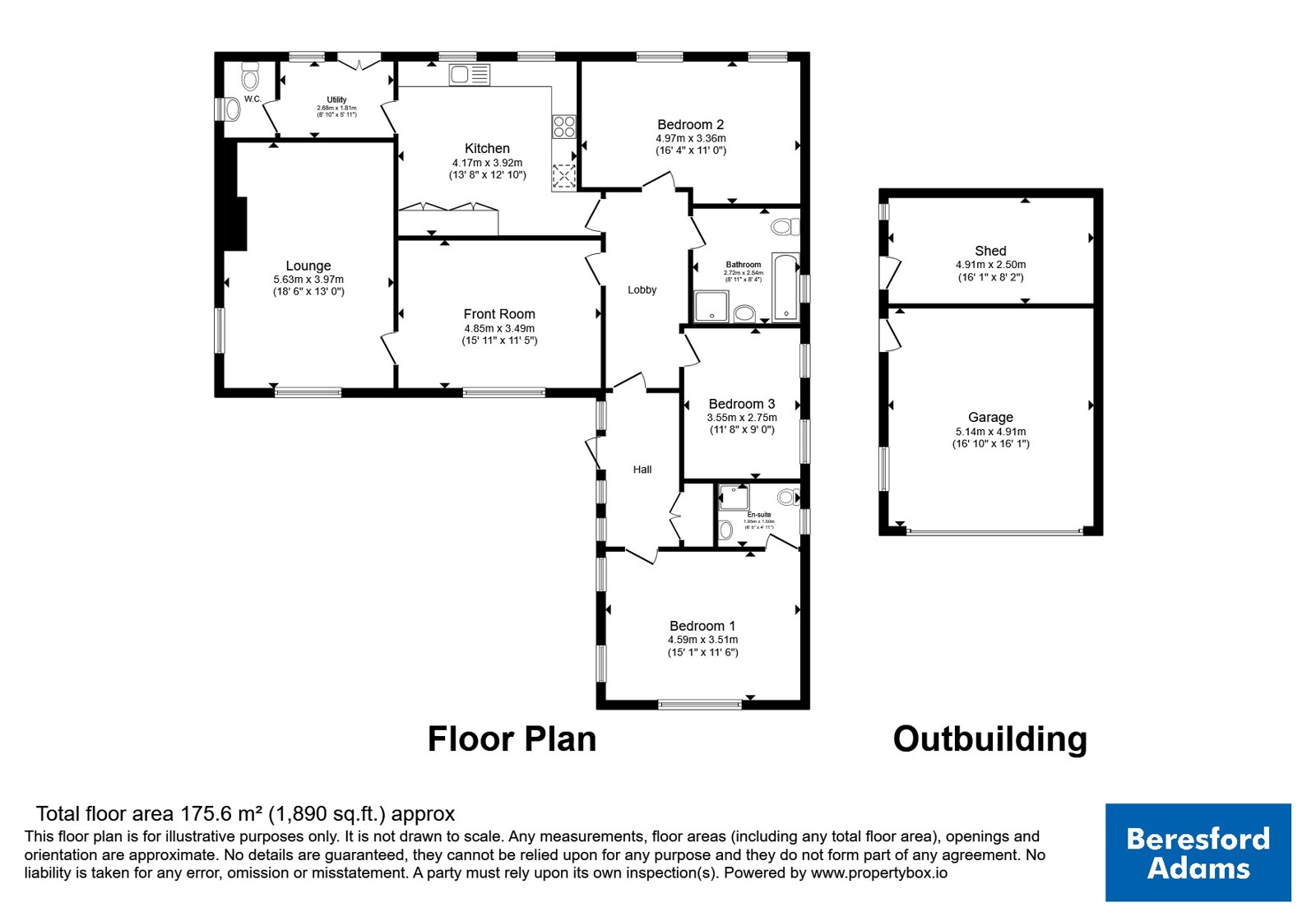 Bryn Glas,, Cae Rhug Lane, Mold floorplan