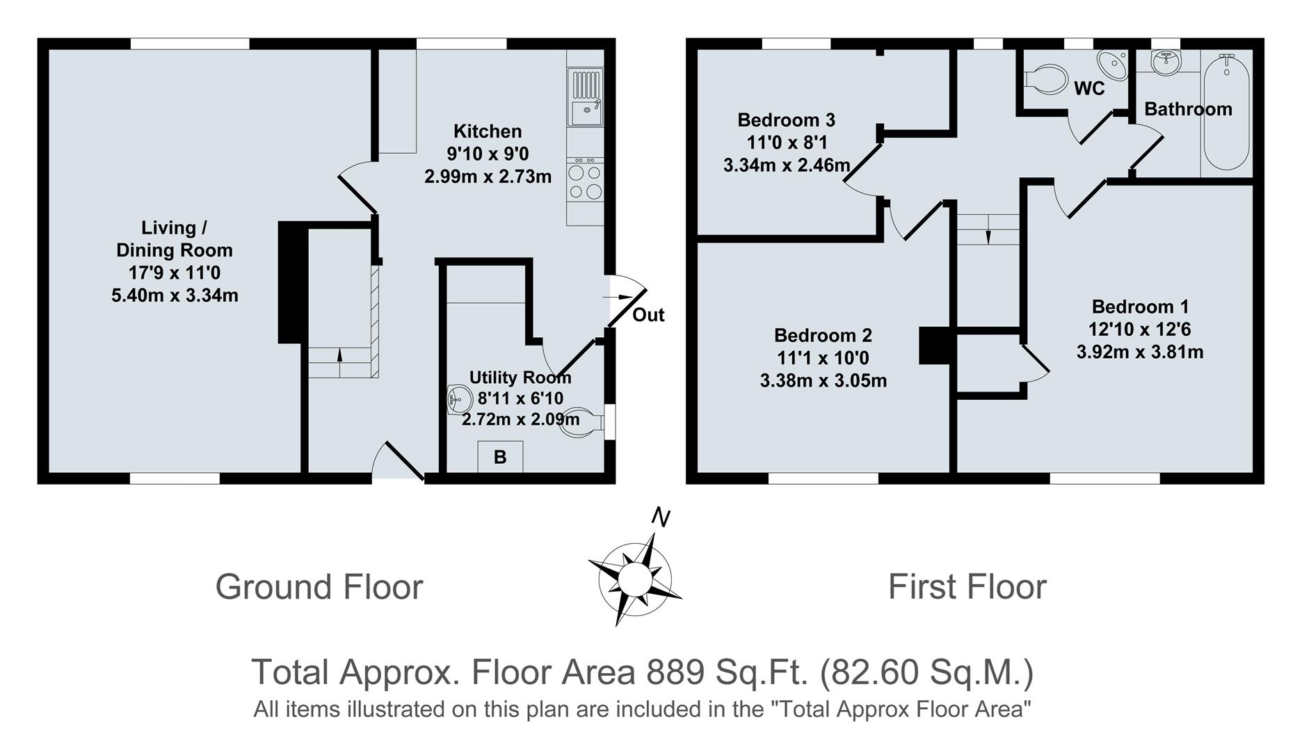 6, Minchery Farm Cottages, Oxon floorplan